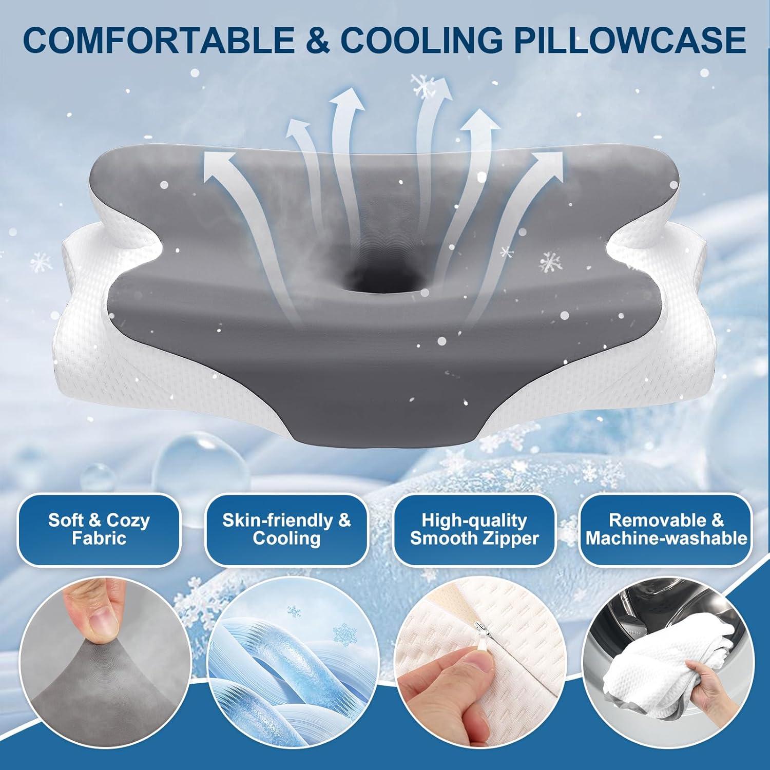 Almohada Cervical WiMas Ergonomica Ajustable 1.31 kg