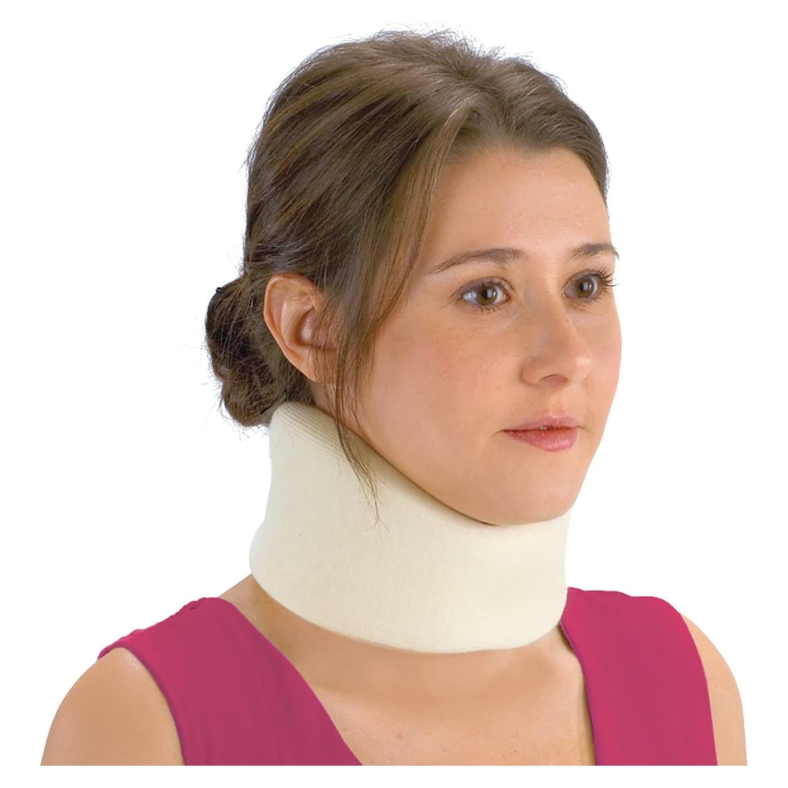 Collar Cervical DMI Espuma Suave Mediano 7,62 cm Blanco