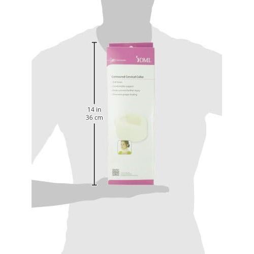 Collar Cervical DMI Espuma Suave Mediano 7,62 cm Blanco