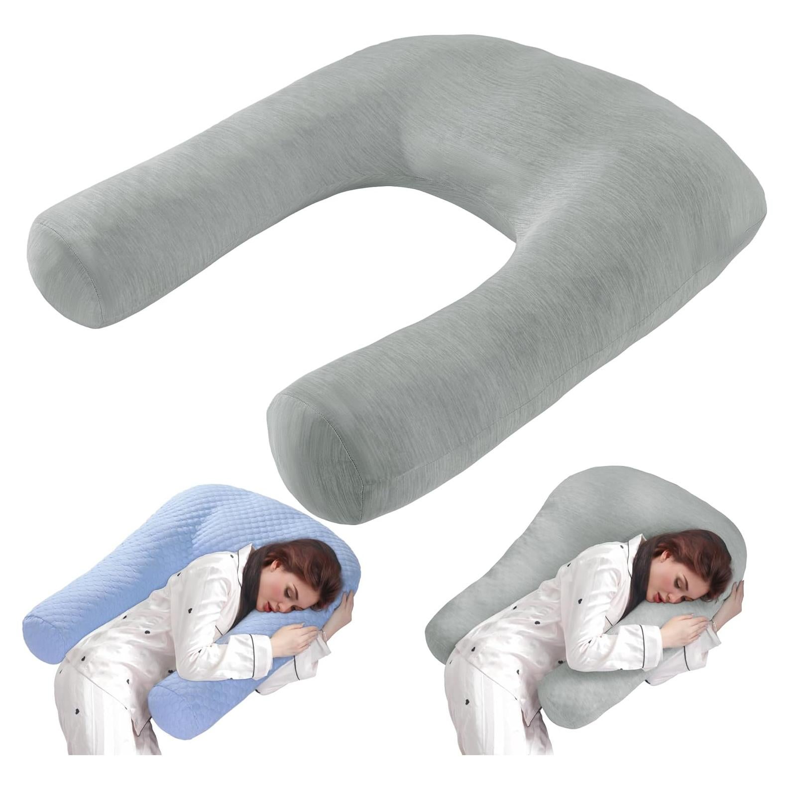 Almohada Ergonómica HOMBYS U para Dormir Lado 75x65 cm