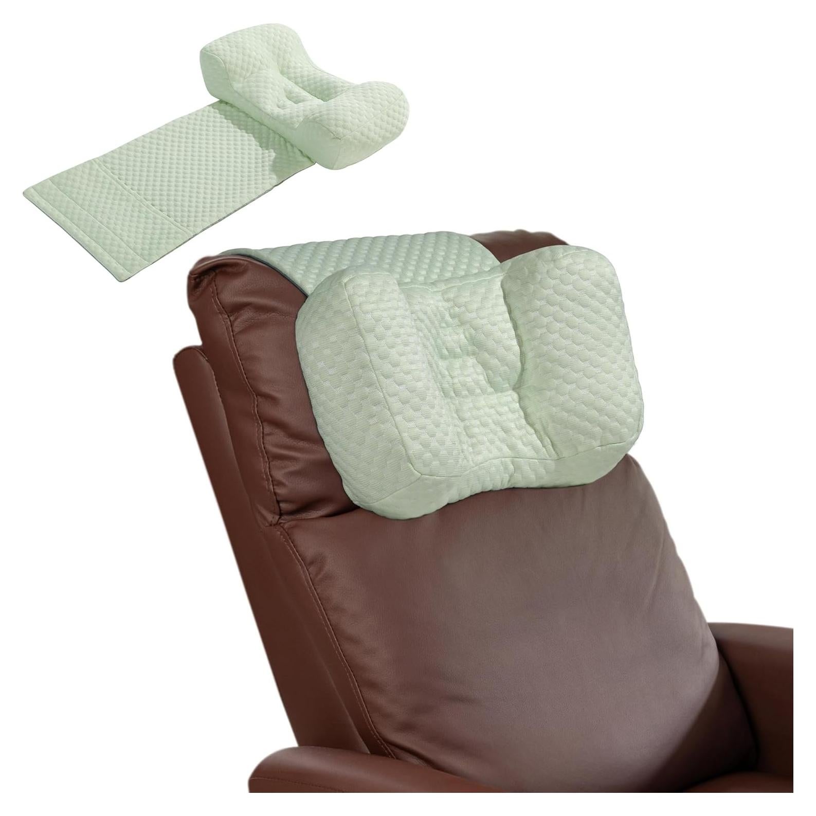 Almohada para Cuello MABOZOO Reclinable Verde 20x35cm