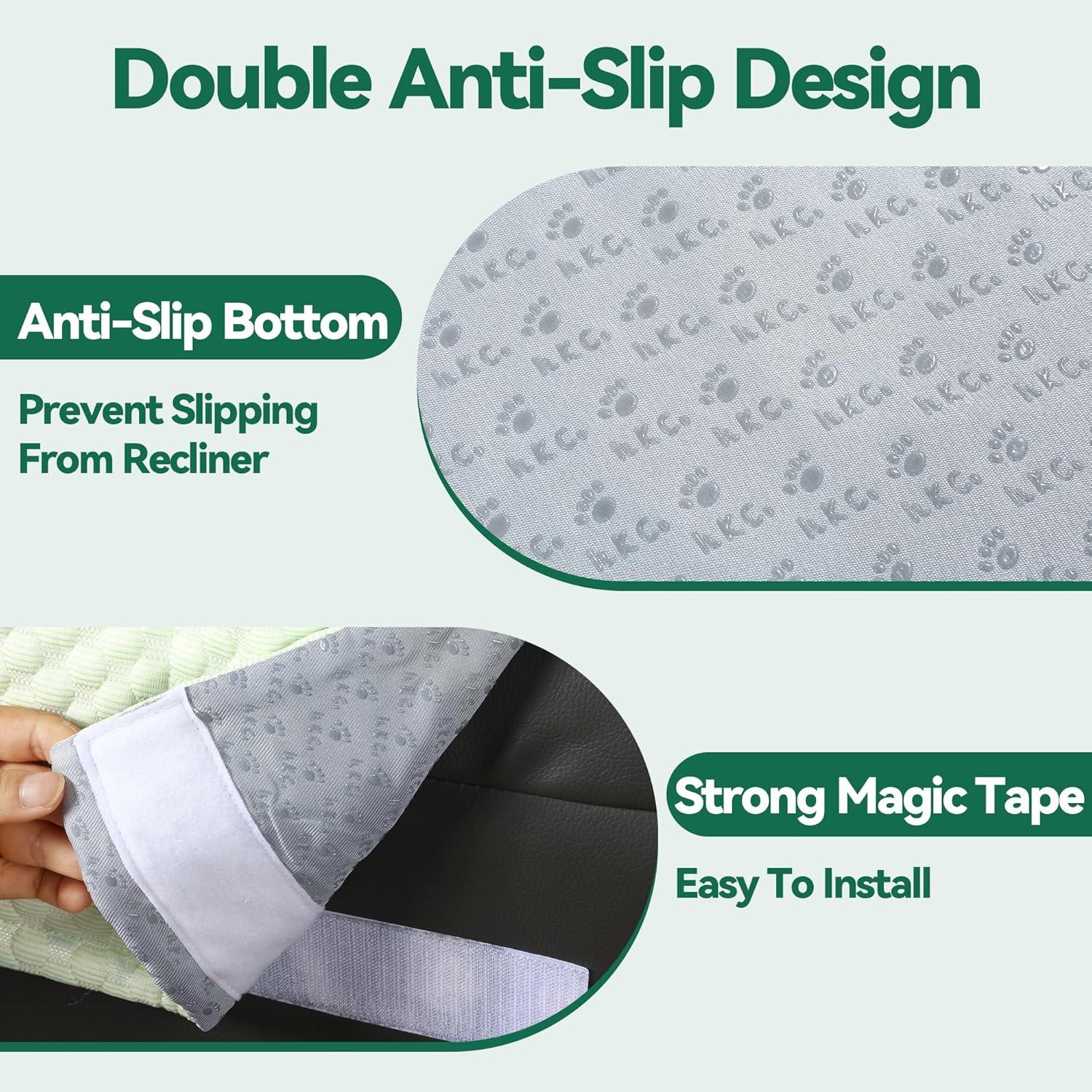 Almohada para Cuello MABOZOO Reclinable Verde 20x35cm