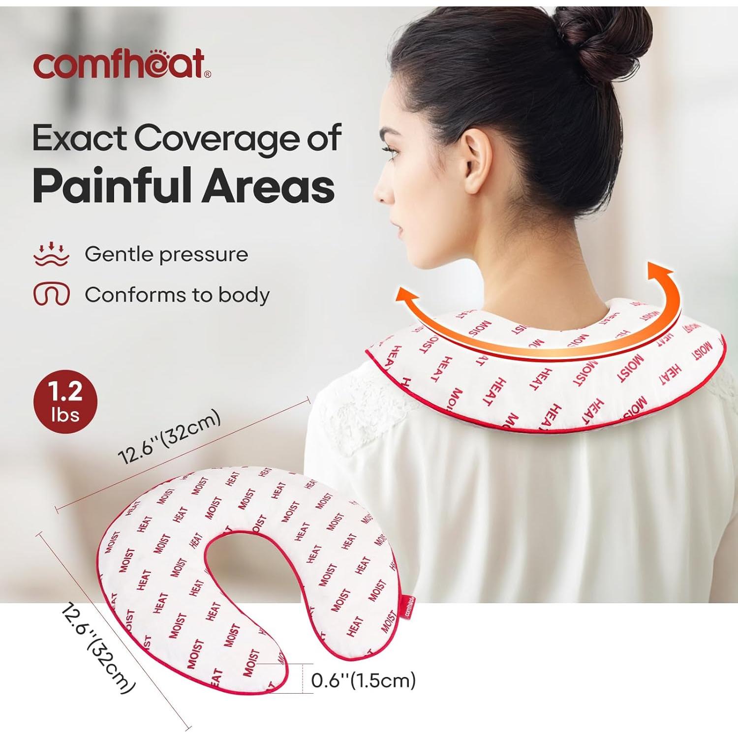 Almohada de Cuello Calentable Wuhanxilian 32x32cm Aromaterapia