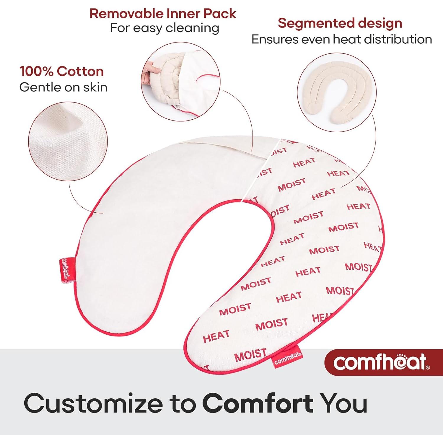 Almohada de Cuello Calentable Wuhanxilian 32x32cm Aromaterapia