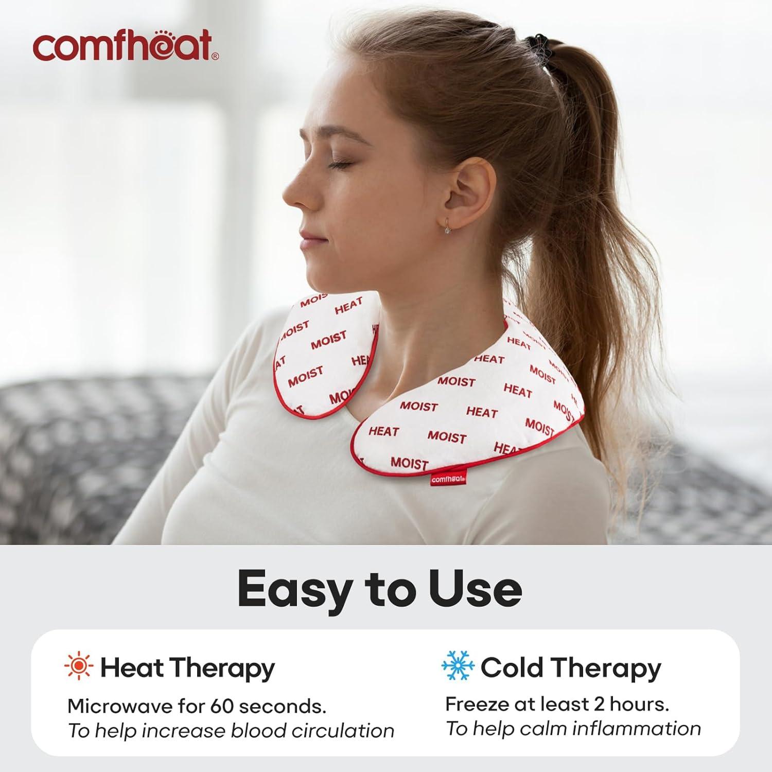 Almohada de Cuello Calentable Wuhanxilian 32x32cm Aromaterapia