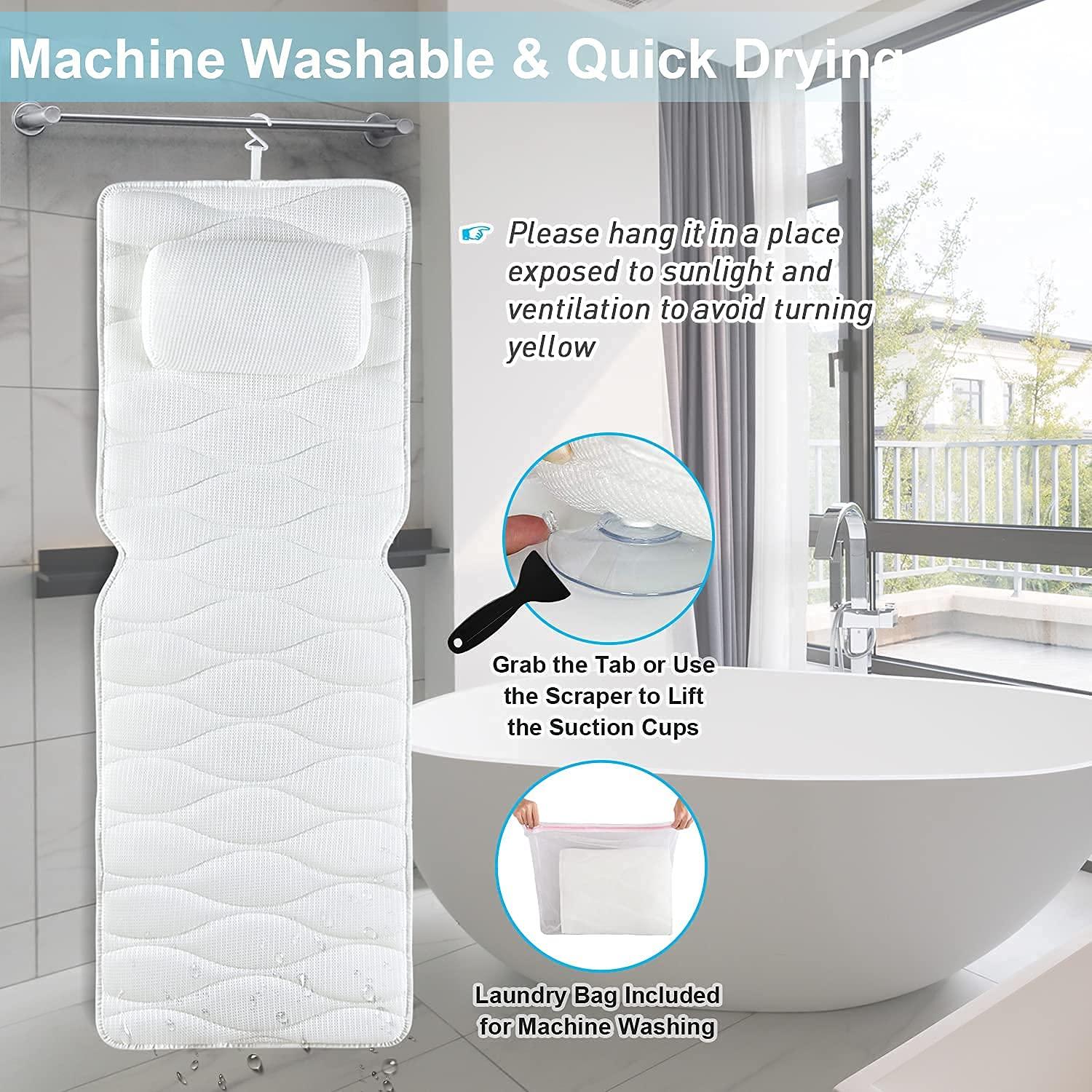 Almohada de Baño Completo OMYSTYLE 127x40.6cm Antideslizante