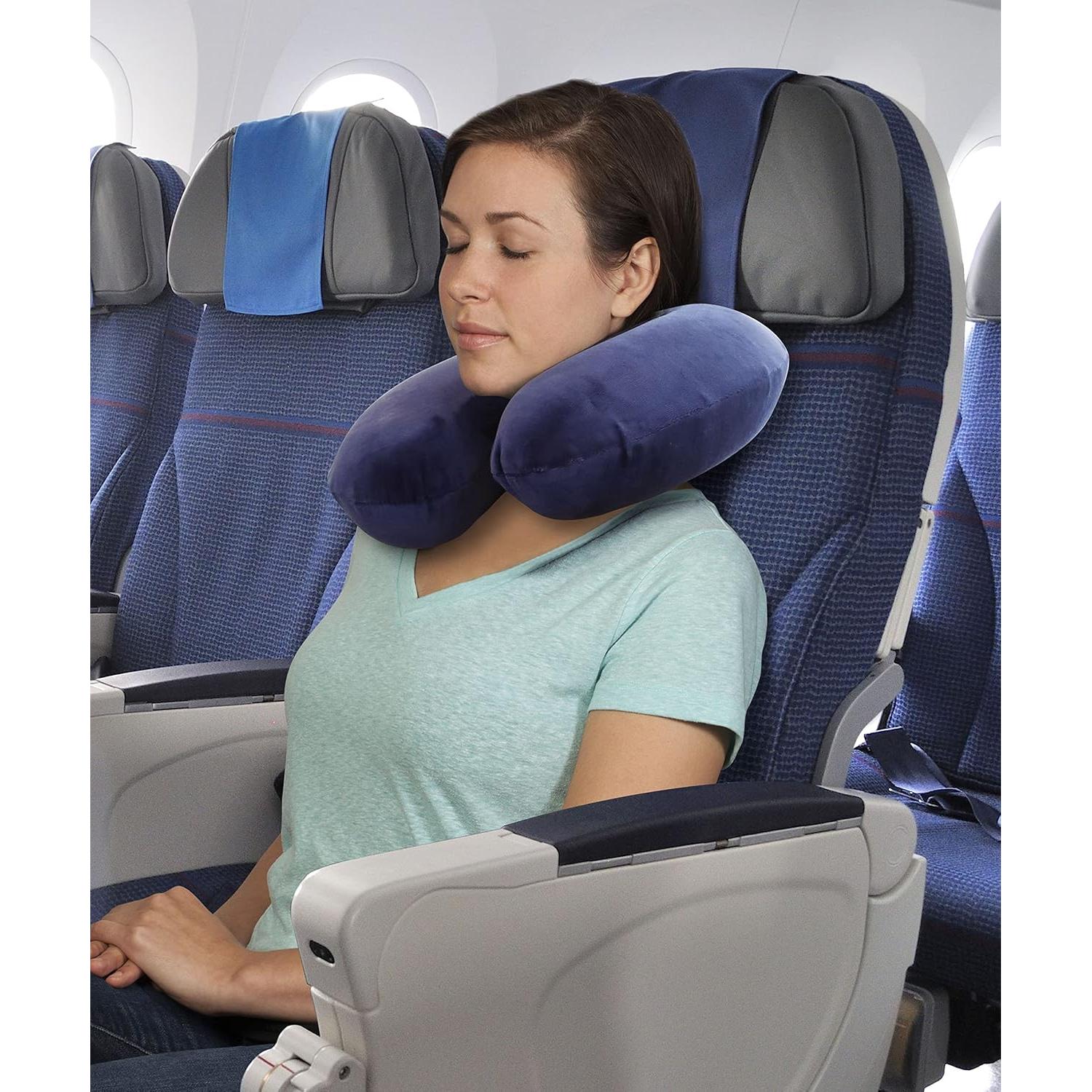 Almohada de Cuello TravelMate de Espuma Viscoelástica Ajustable