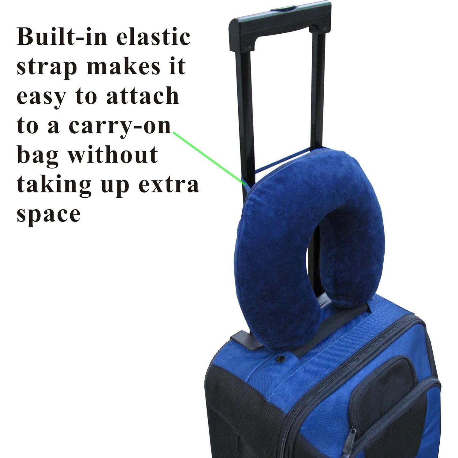 Almohada de Cuello TravelMate de Espuma Viscoelástica Ajustable