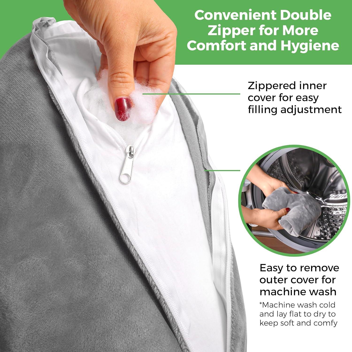 Almohada Ergonómica para Hombro AbleUplift Gris