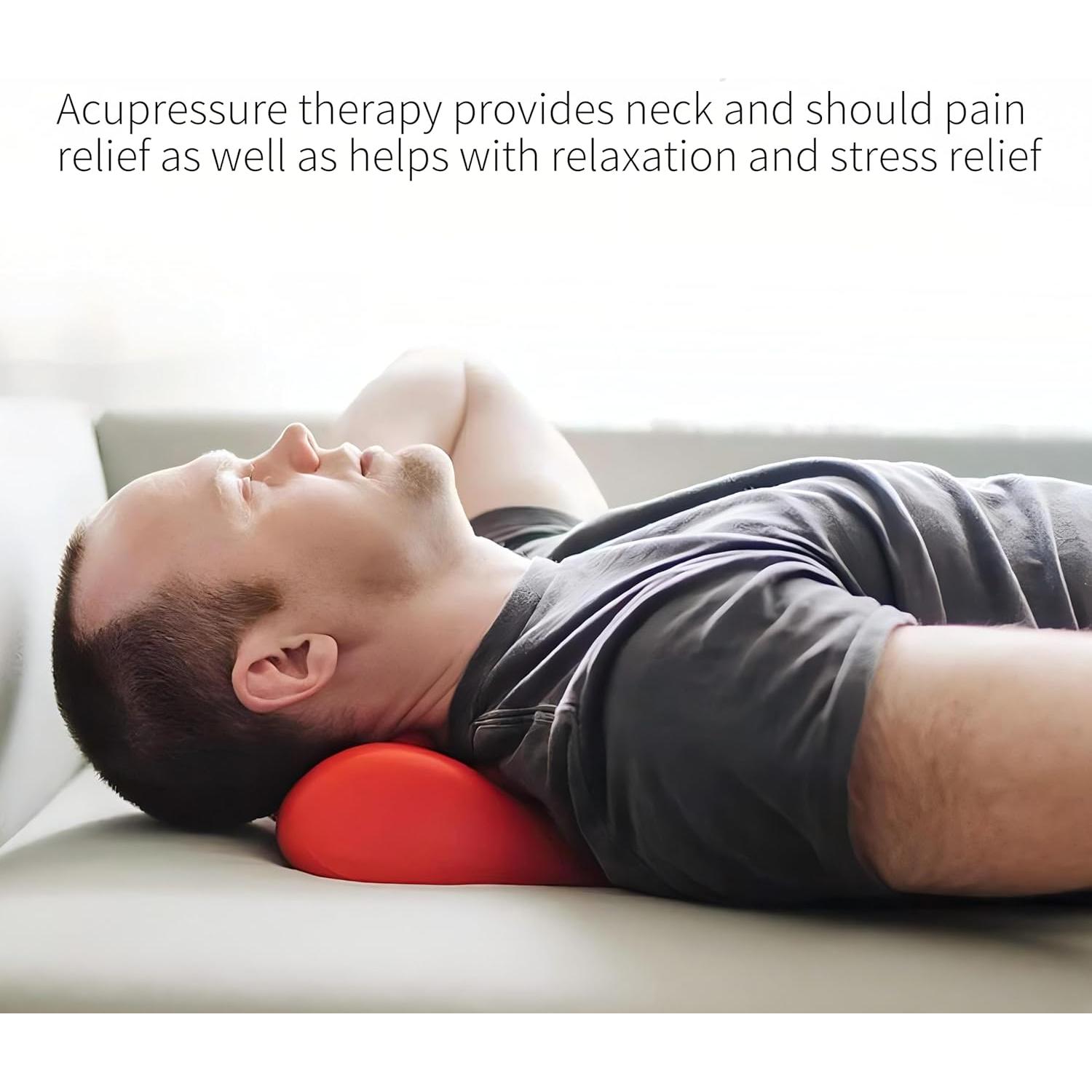 Almohada de Acupresión L-WASH para Dolor de Cuello 33,6x25,3cm