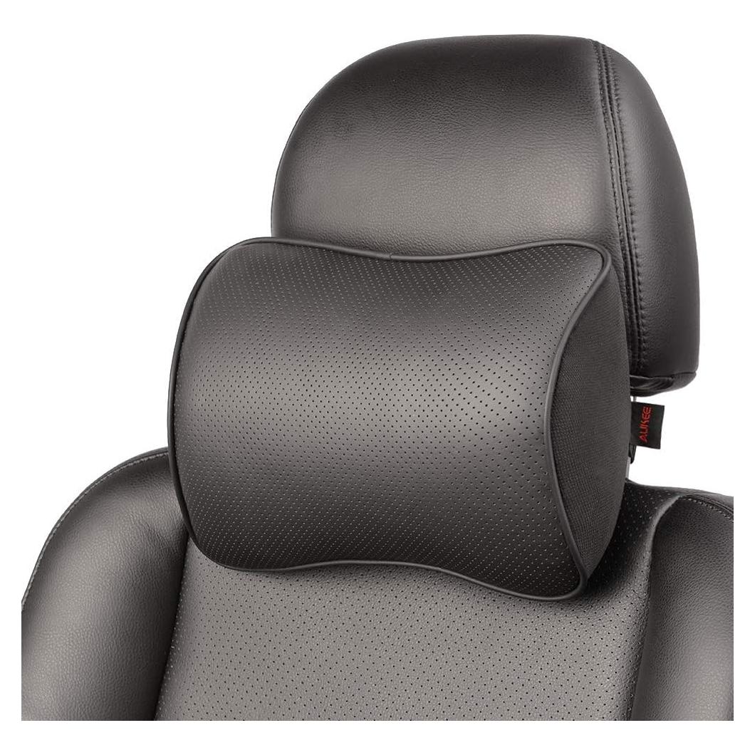 Almohada de Cuello Aukee de Espuma Viscoelástica Negra