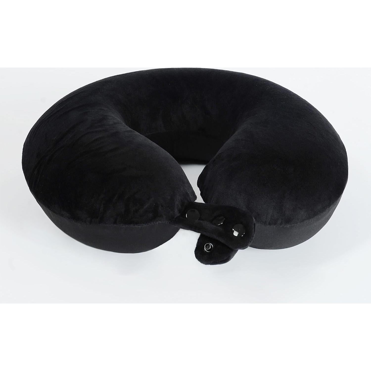 Almohada de Cuello de Viaje Makimoo Espuma de Memoria Ajustable