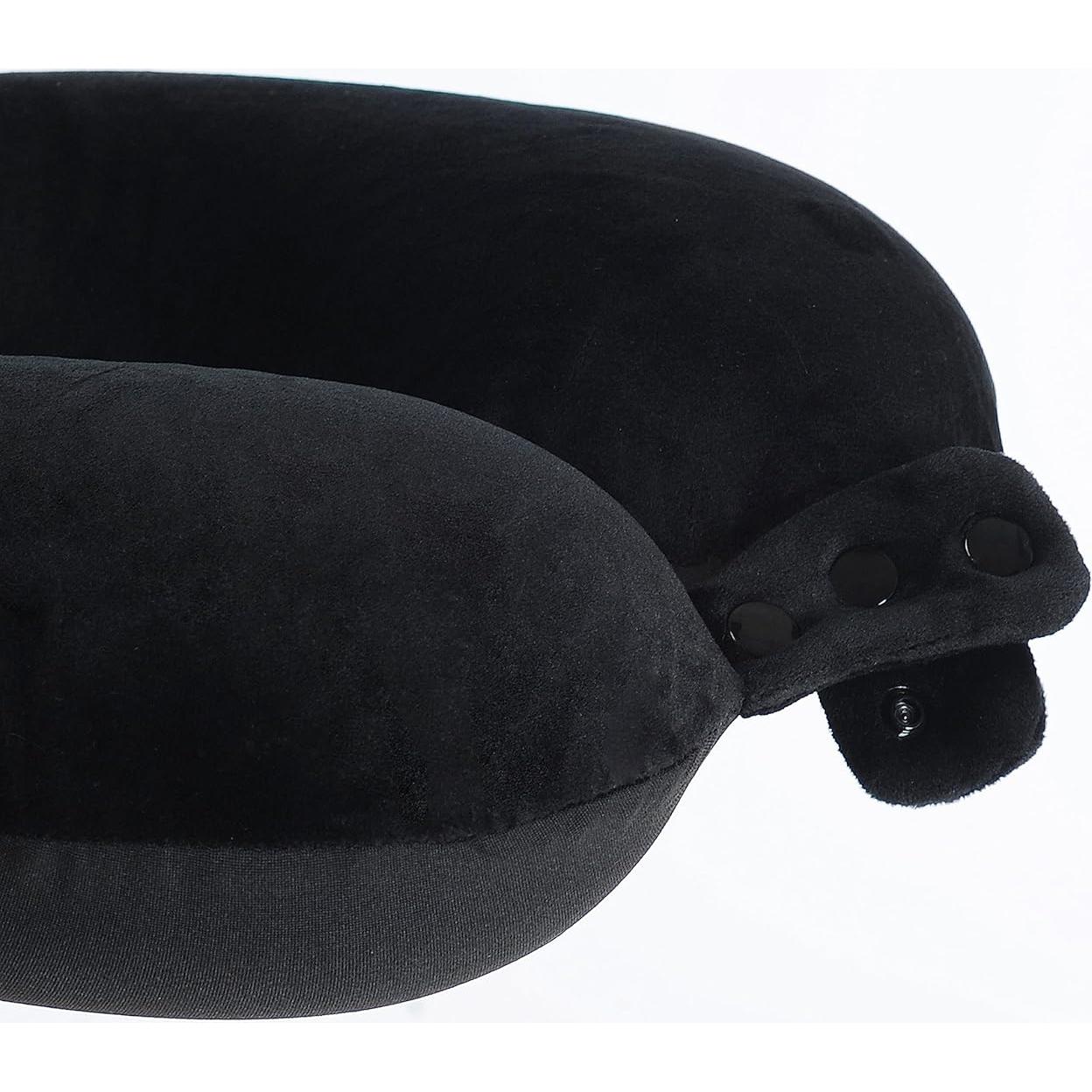 Almohada de Cuello de Viaje Makimoo Espuma de Memoria Ajustable