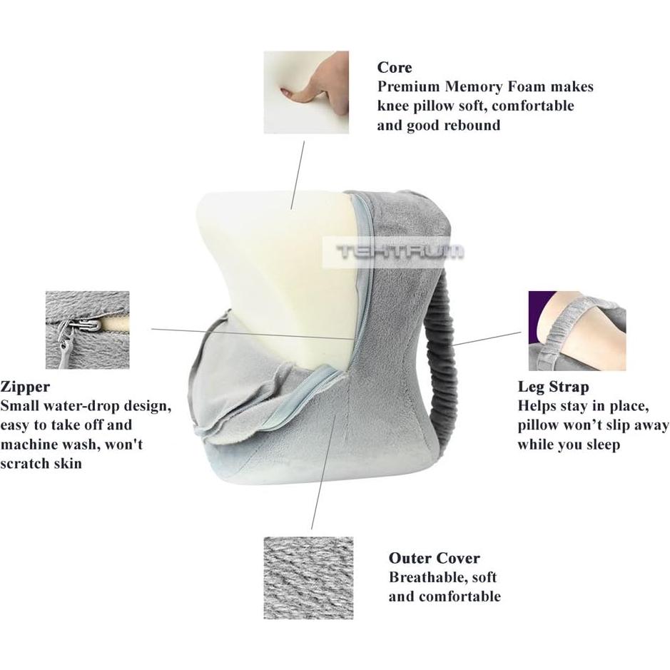 Almohada ortopédica Tektrum para ciática y dolor de espalda