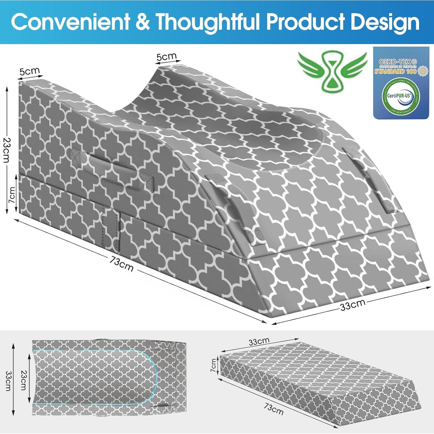 Almohada Elevación de Pierna NubeFelicidad Espuma Memoria