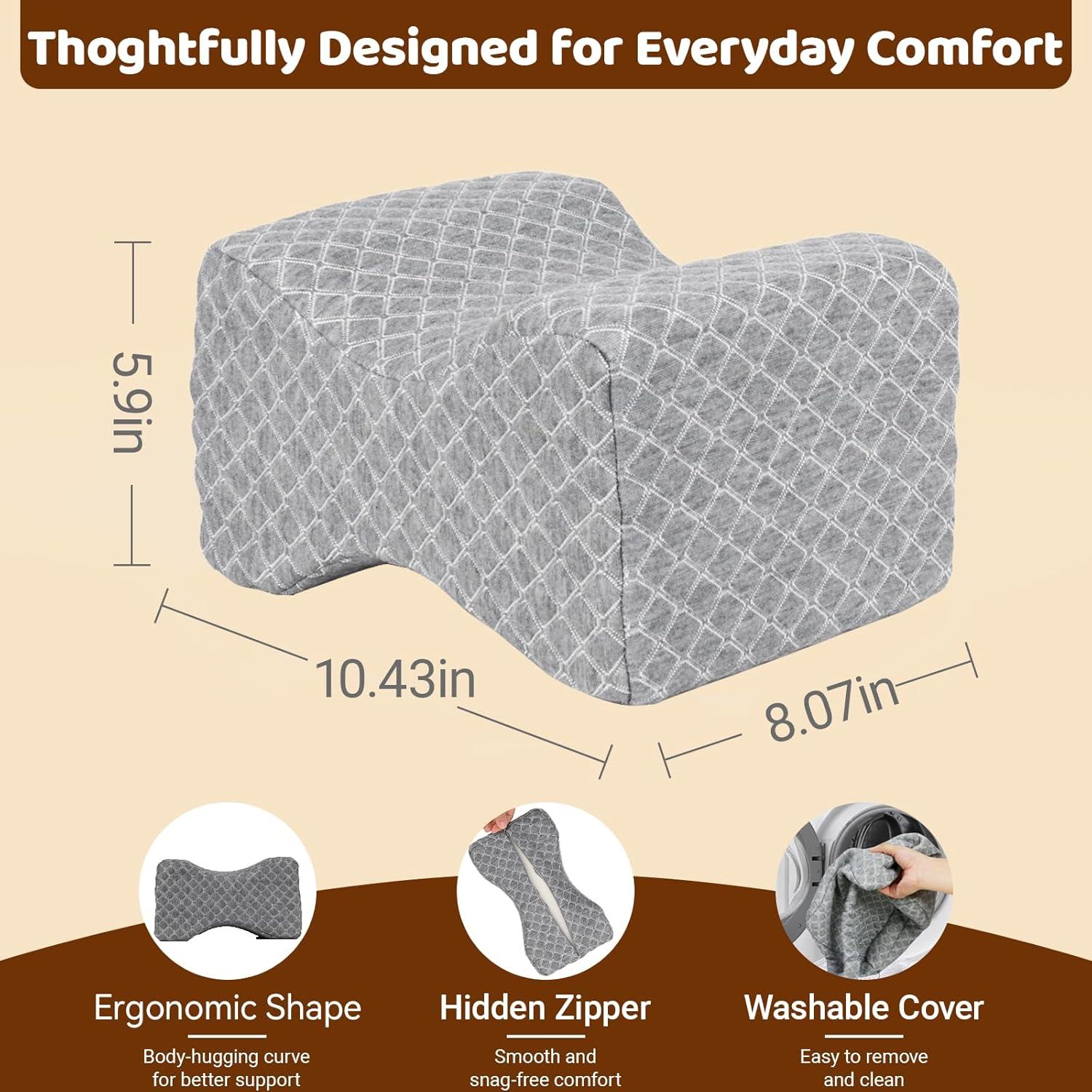 Almohada para Rodillas UJPFEO Espuma Viscoelástica 22,86 cm