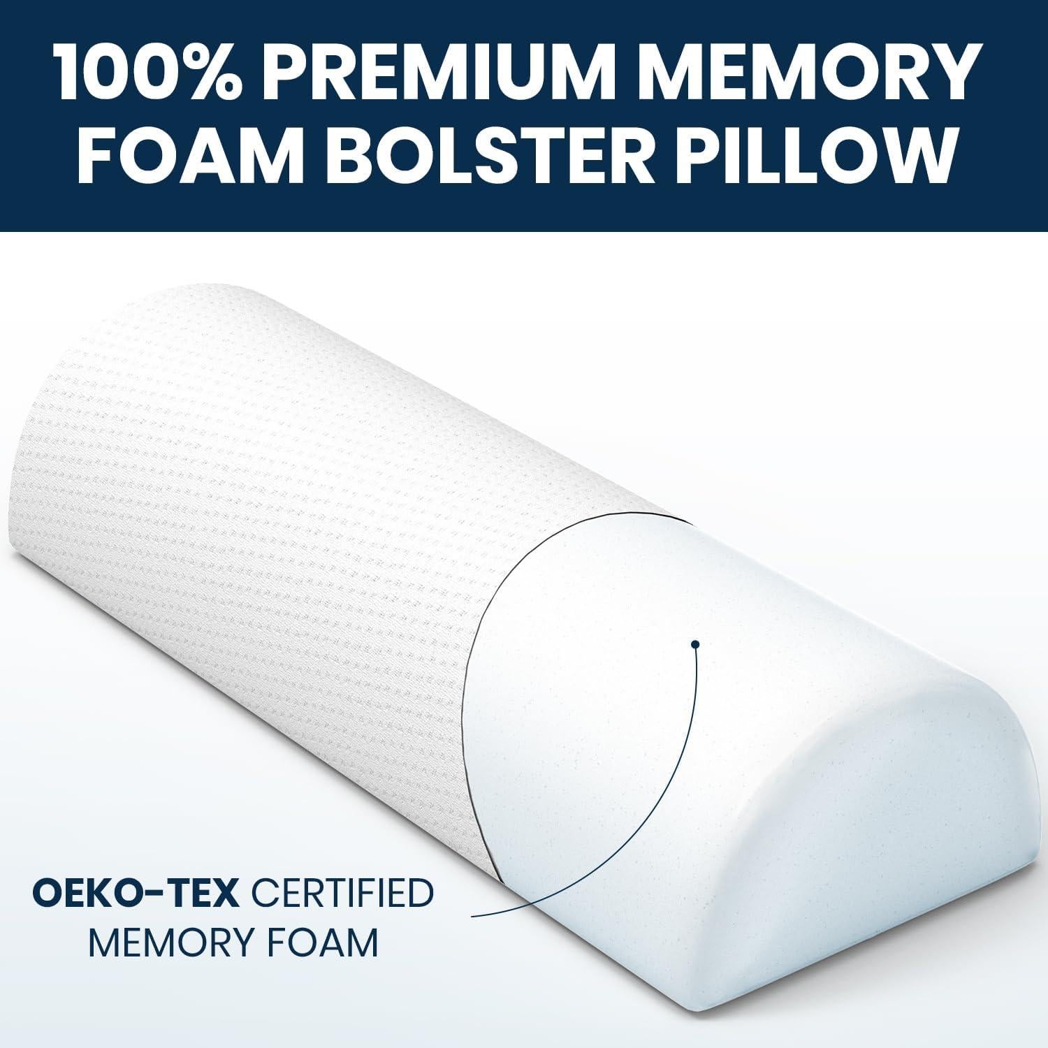 Almohada de Rodillas Everlasting Comfort Espuma Memoria 53x20 cm