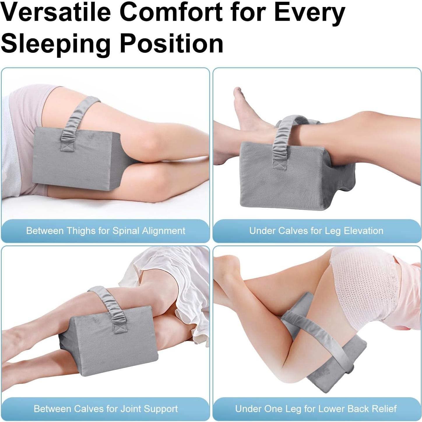 Almohada para Rodillas UJPFEO Gris Espuma Viscoelástica