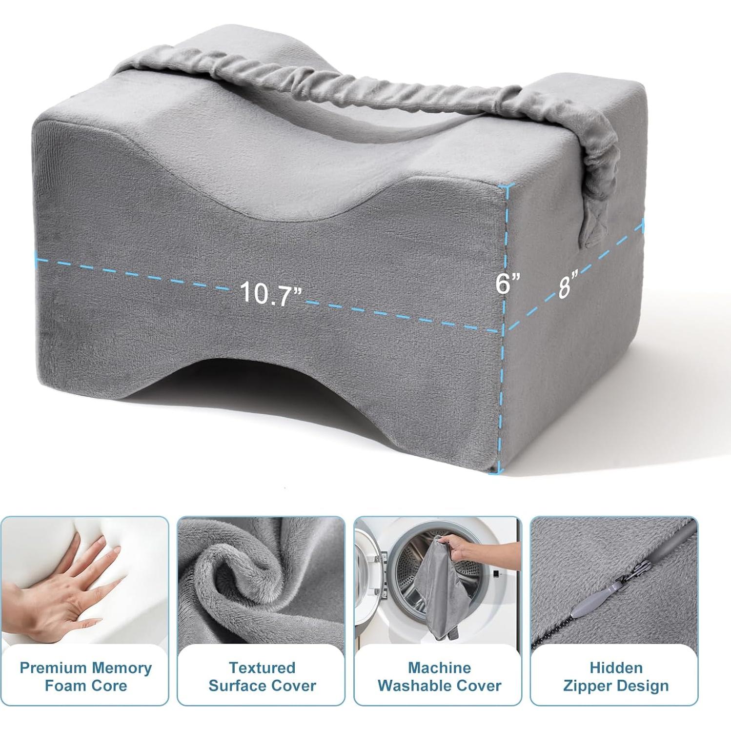 Almohada para Rodillas UJPFEO Gris Espuma Viscoelástica