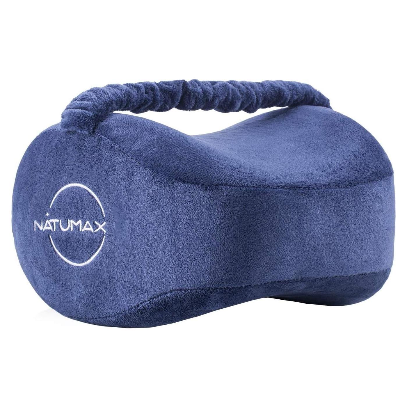 Almohada para Rodilla NATUMAX Espuma Viscoelástica Azul