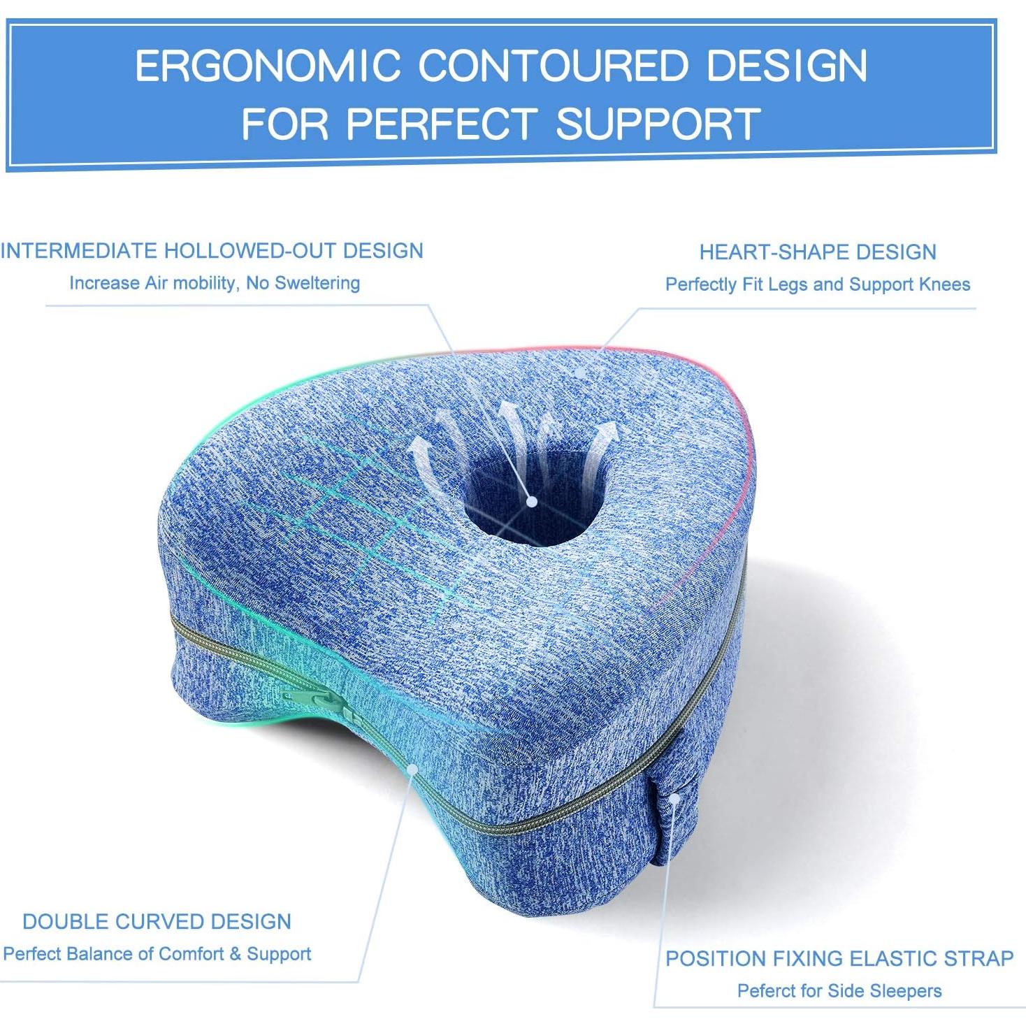 Almohada Ergonómica para Piernas BEAUTRIP Espuma de Memoria
