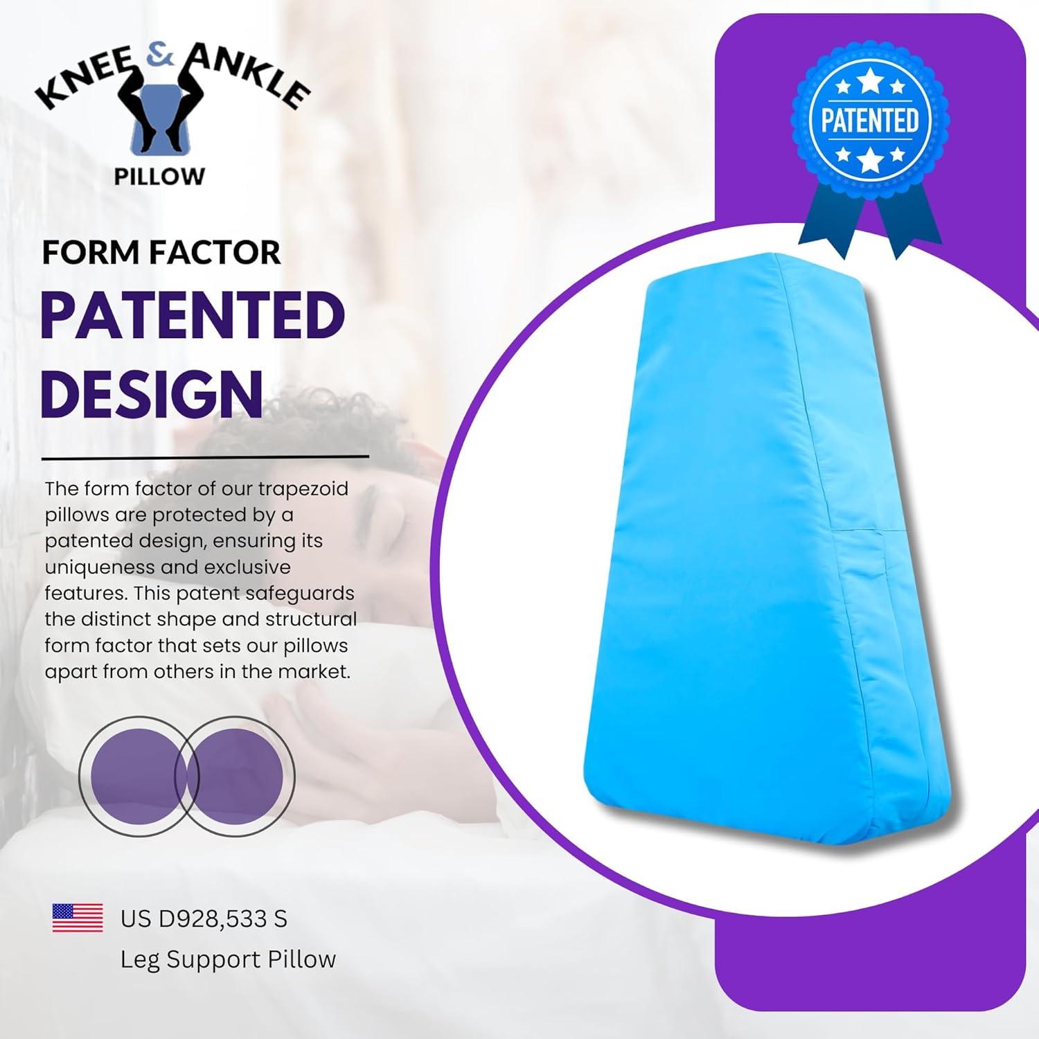 Cuña ortopédica Knee and Ankle Pillow - Espuma viscoelástica 10 cm