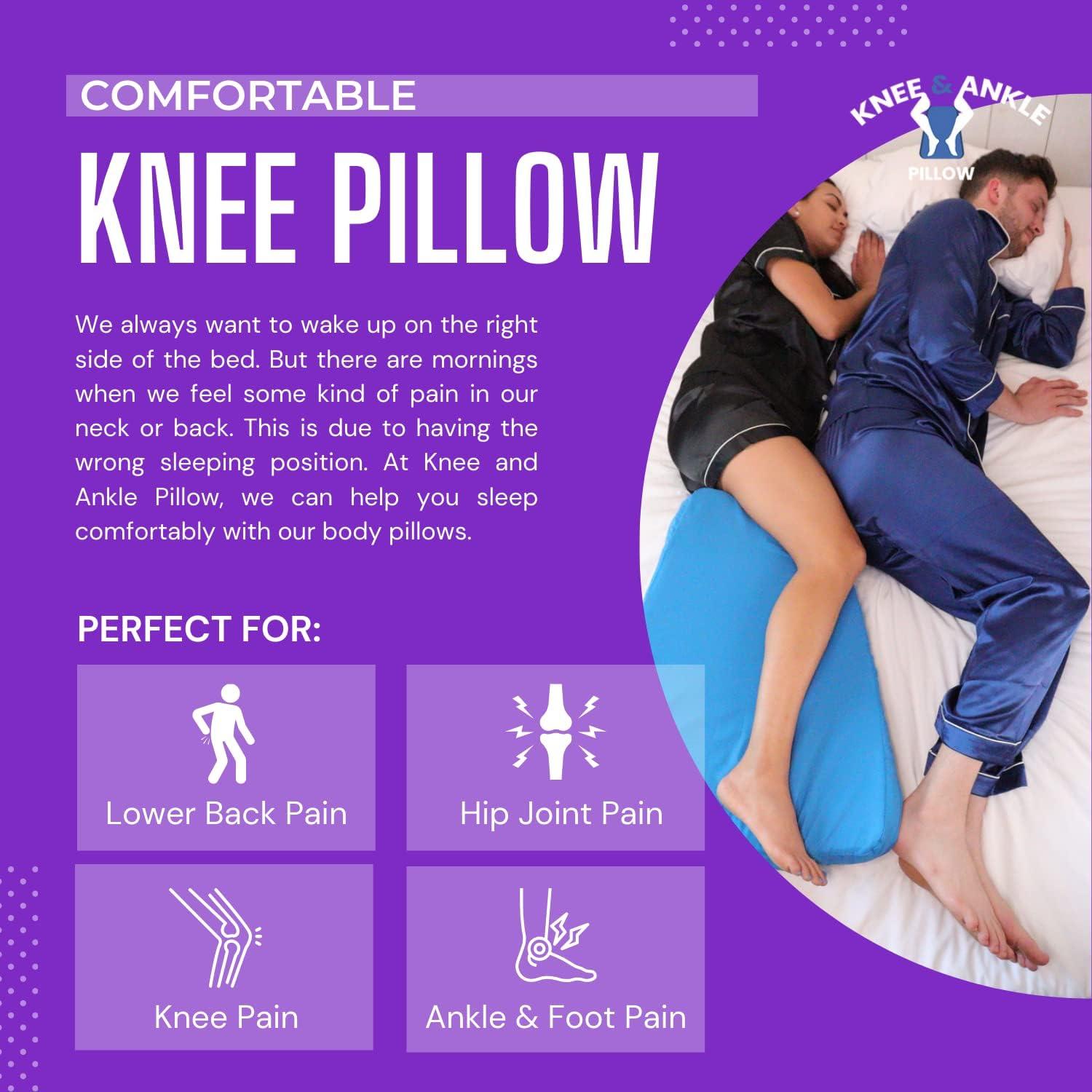 Cuña ortopédica Knee and Ankle Pillow - Espuma viscoelástica 10 cm