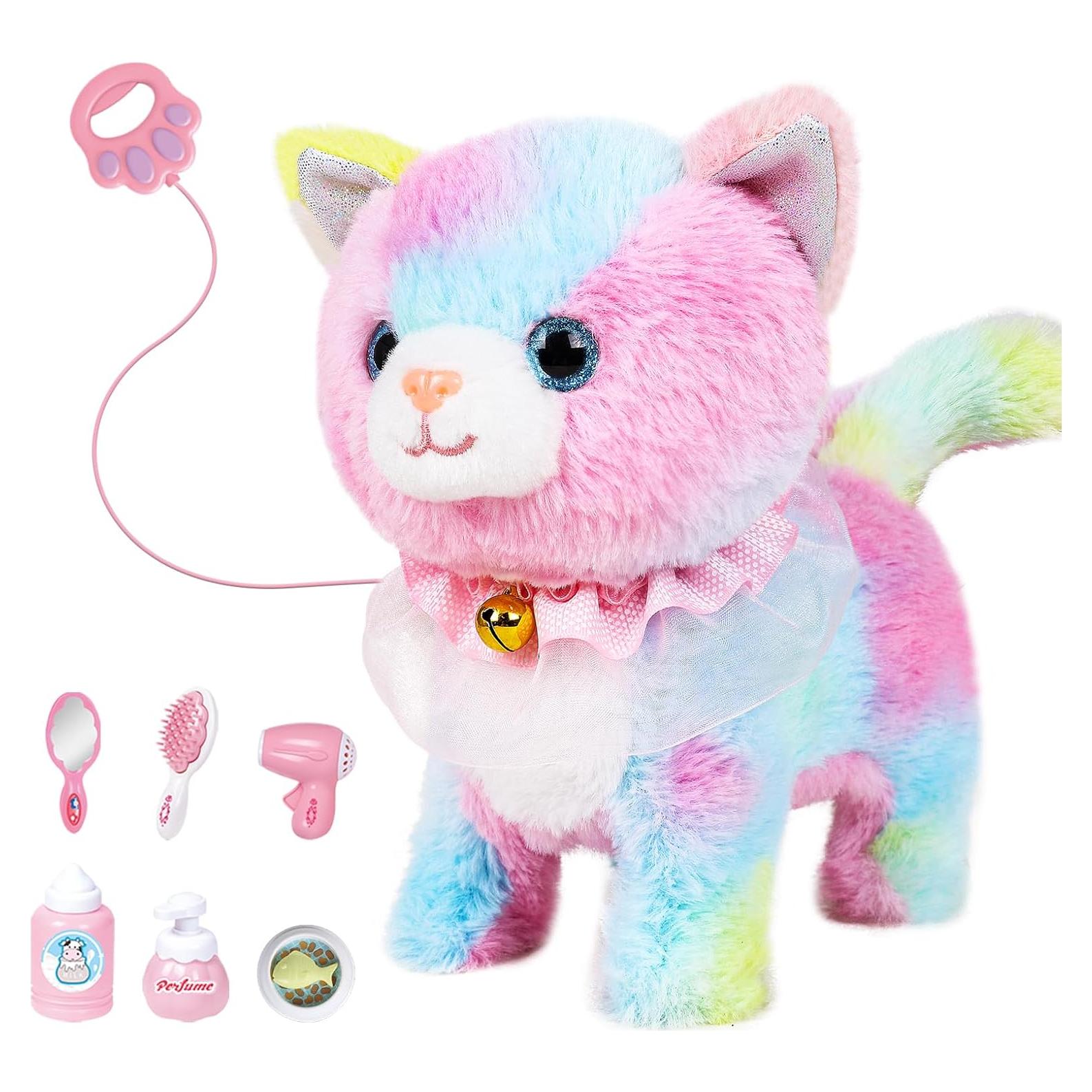 Gato Robot Interactivo SHANTOU Colorido con Control Remoto