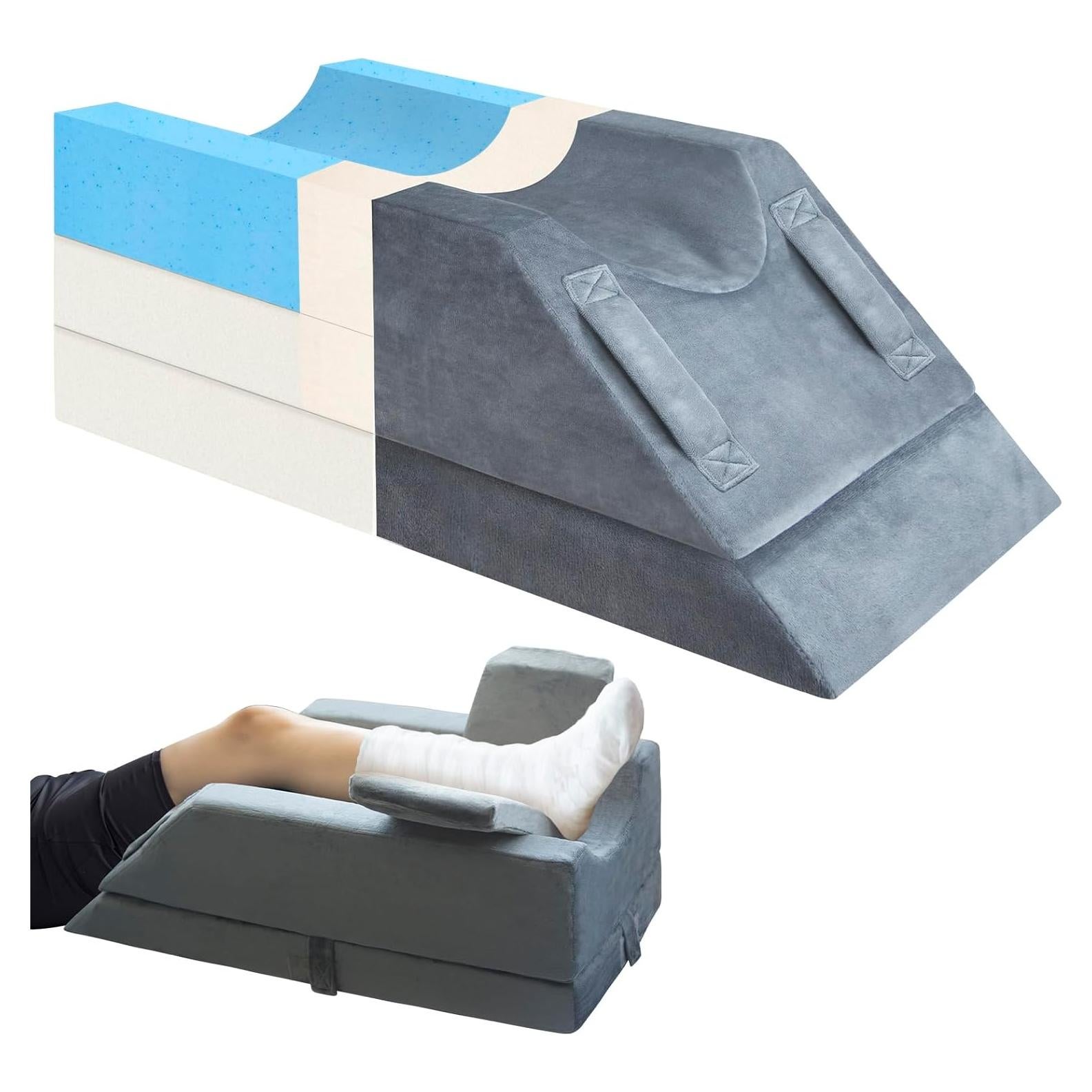 Almohada Elevadora de Pierna KingPavonini Ajustable 4 Alturas