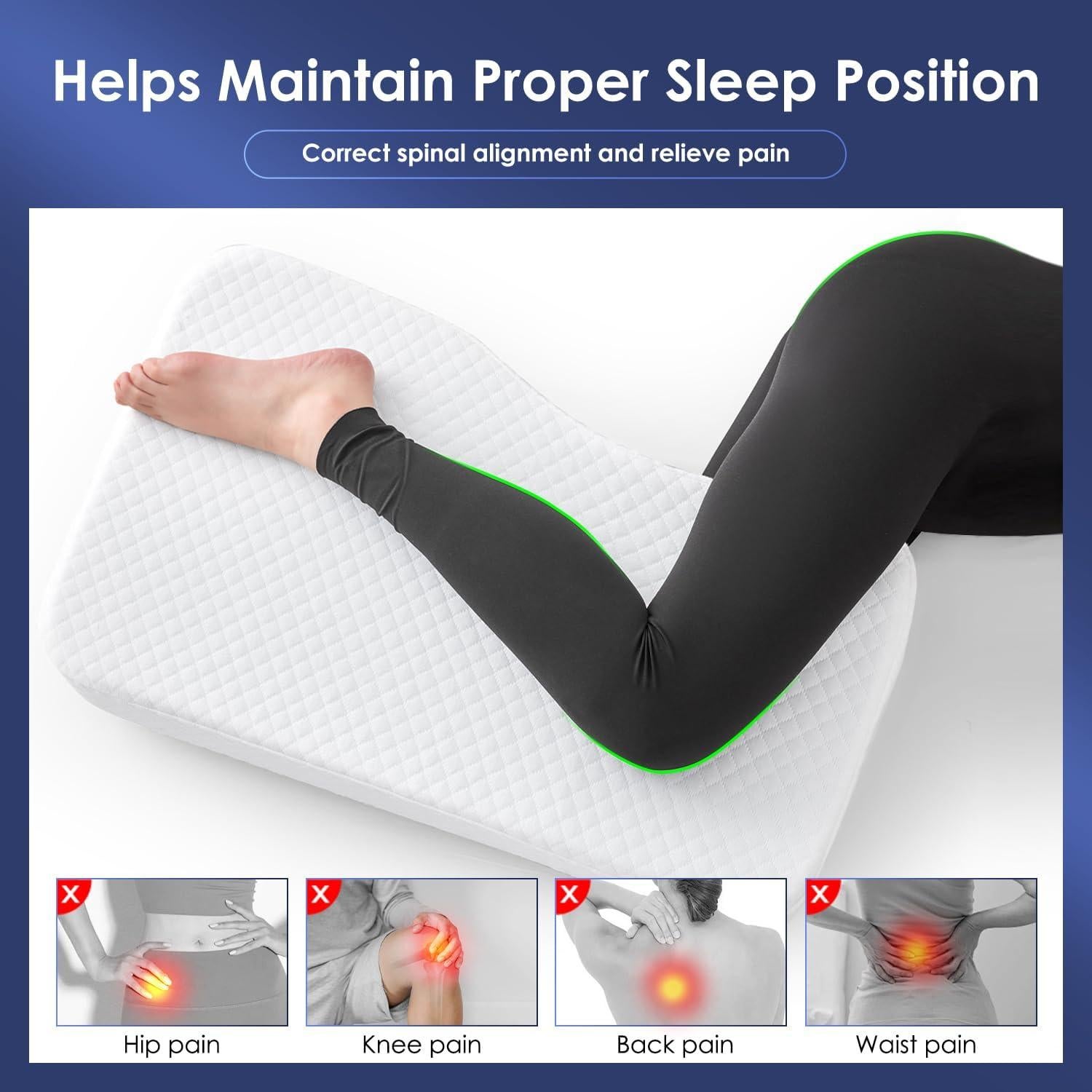 Almohada de Rodilla Livemy Mediana Espuma Viscoelástica