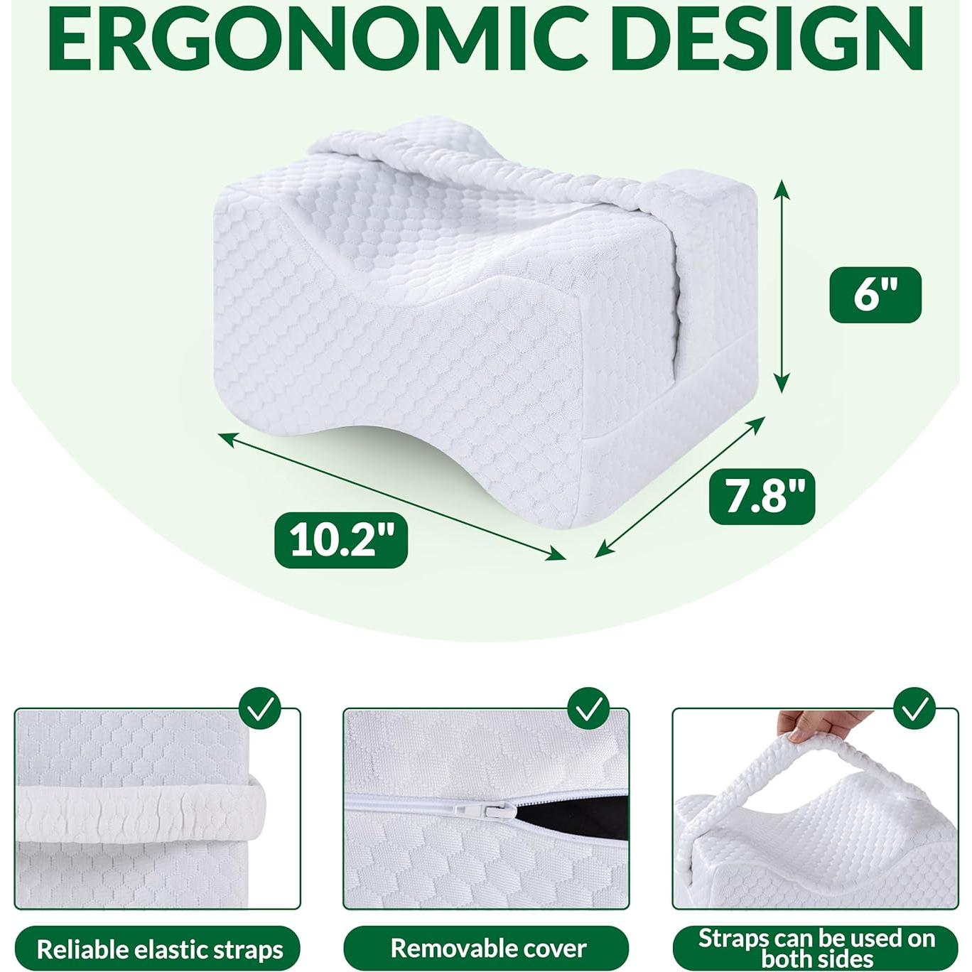 Almohada para Rodillas FuturaLoom Espuma Viscoelástica 60x22 cm