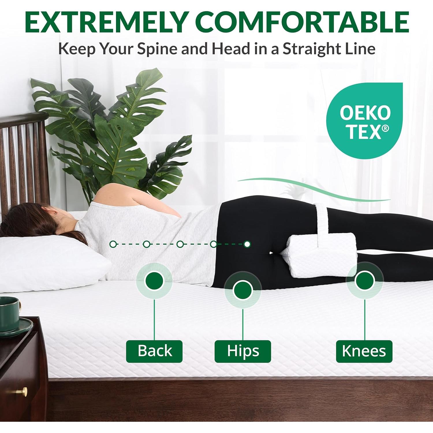 Almohada para Rodillas FuturaLoom Espuma Viscoelástica 60x22 cm