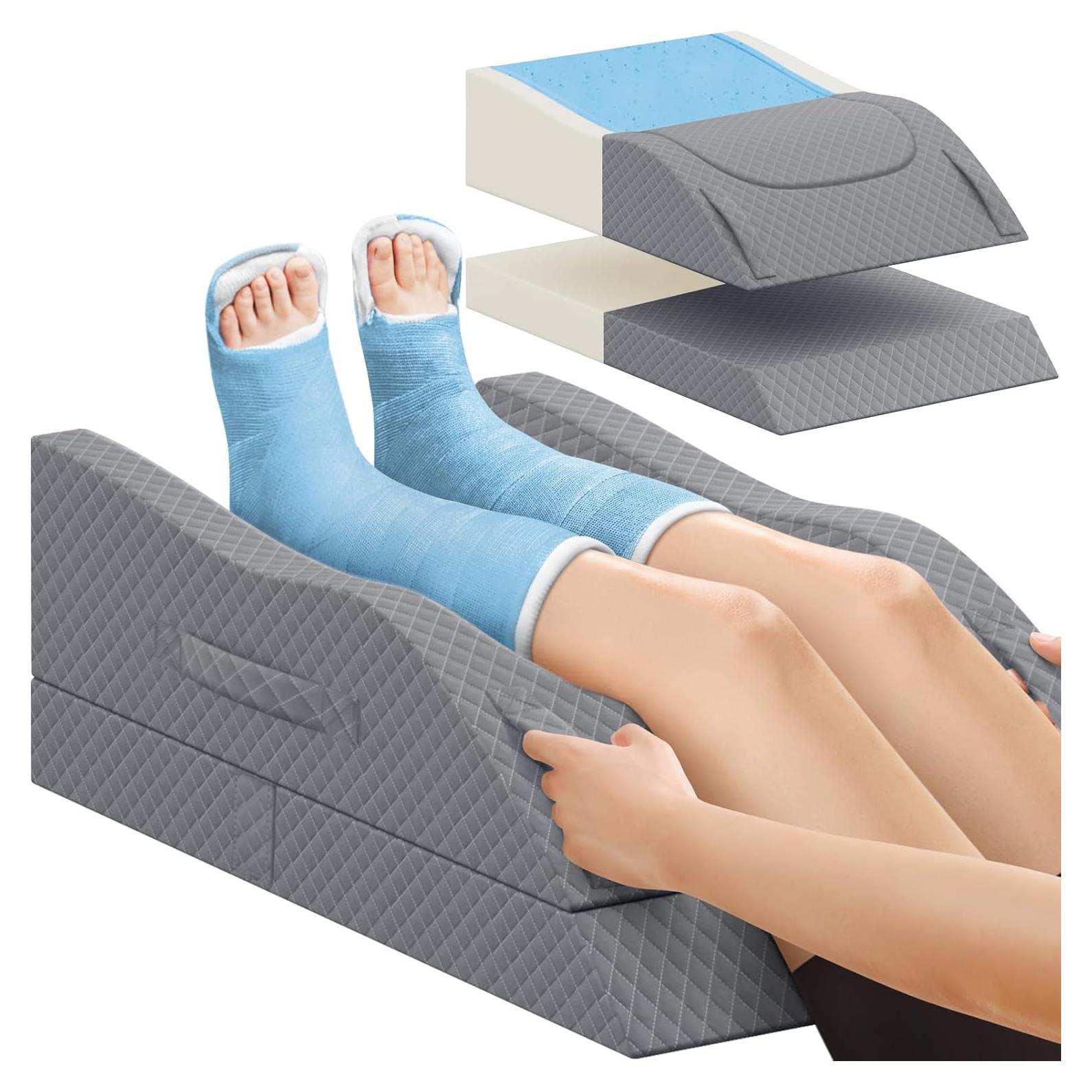 Almohada para Piernas CushZone Espuma Viscoelástica Ajustable