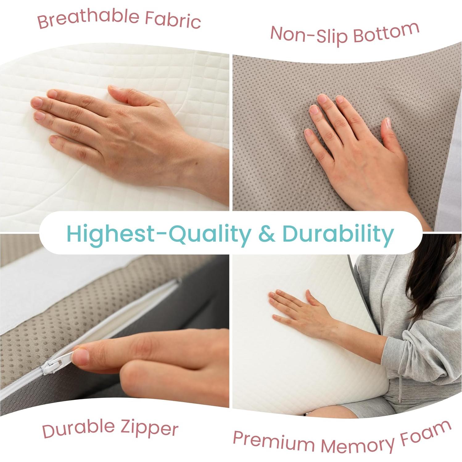 Cojín de Elevación Ajustable Zomaple LEP para Piernas