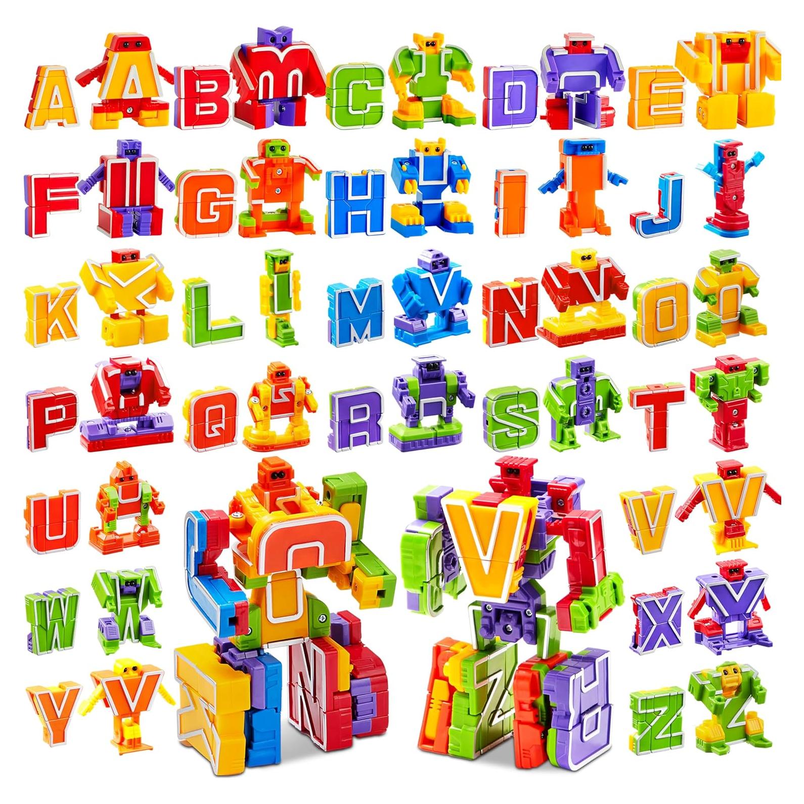 Juguetes Educativos Alphabots Joyin para Niños 3+ Letras y Robots