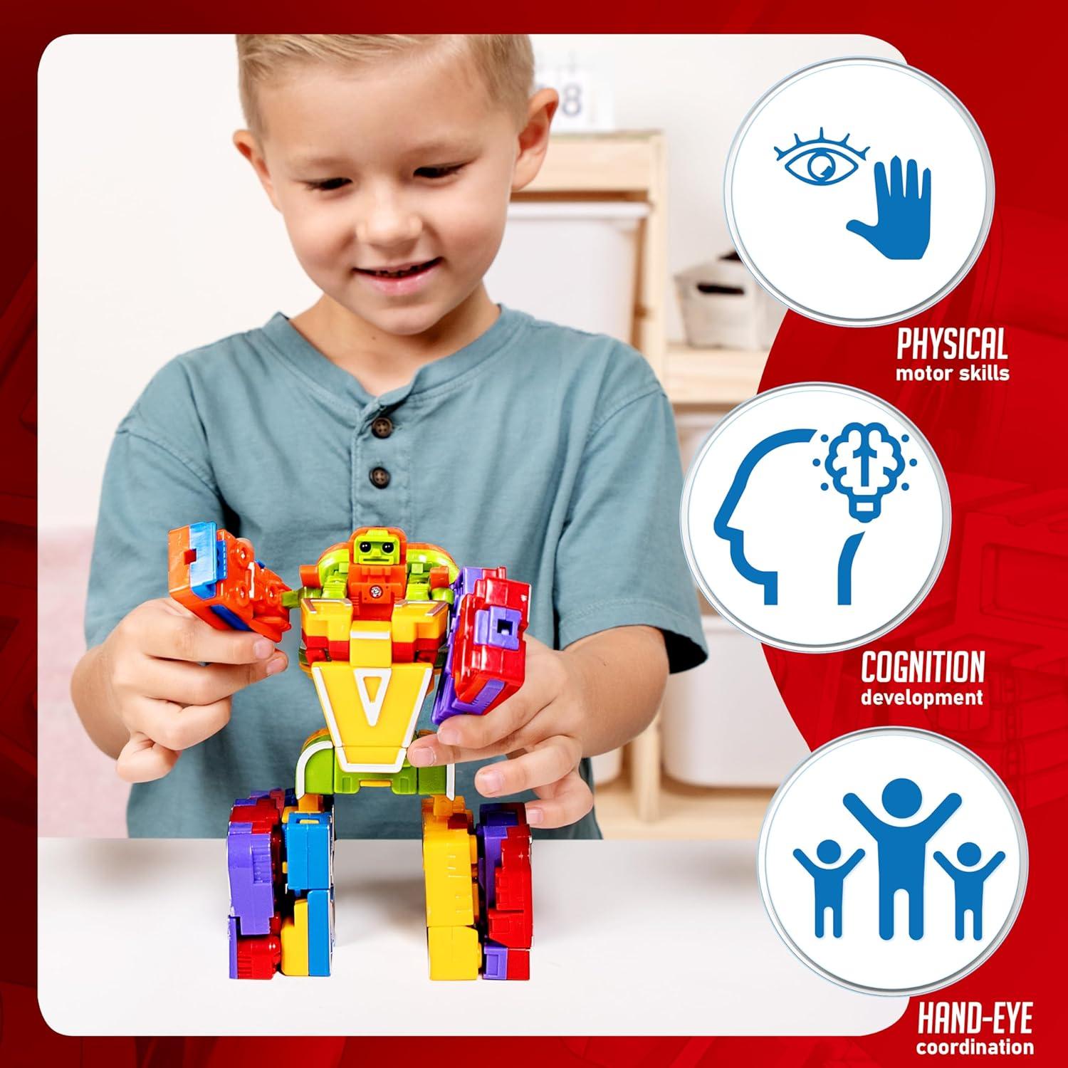 Juguetes Educativos Alphabots Joyin para Niños 3+ Letras y Robots