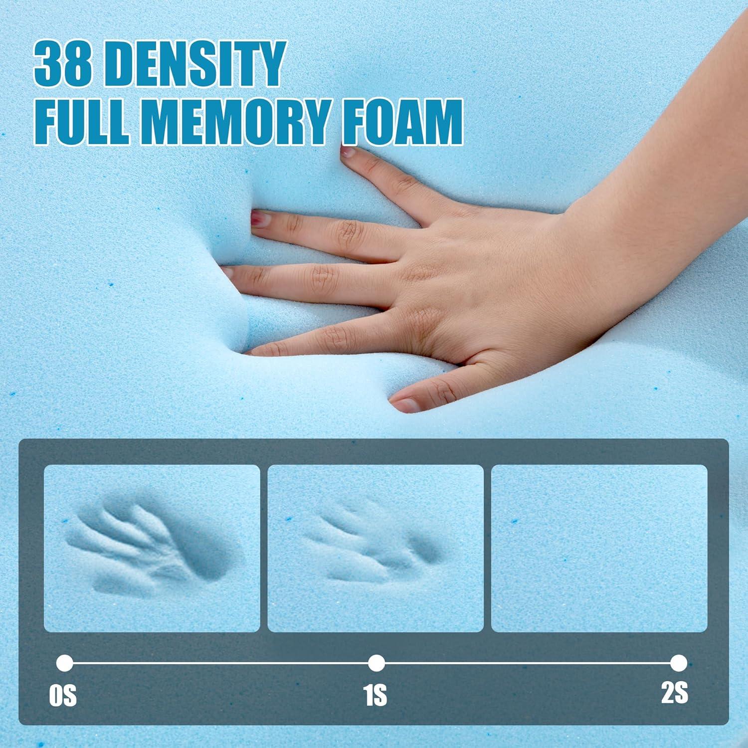 Almohada de Rodilla HOMBYS Espuma Viscoelástica 30x18 cm