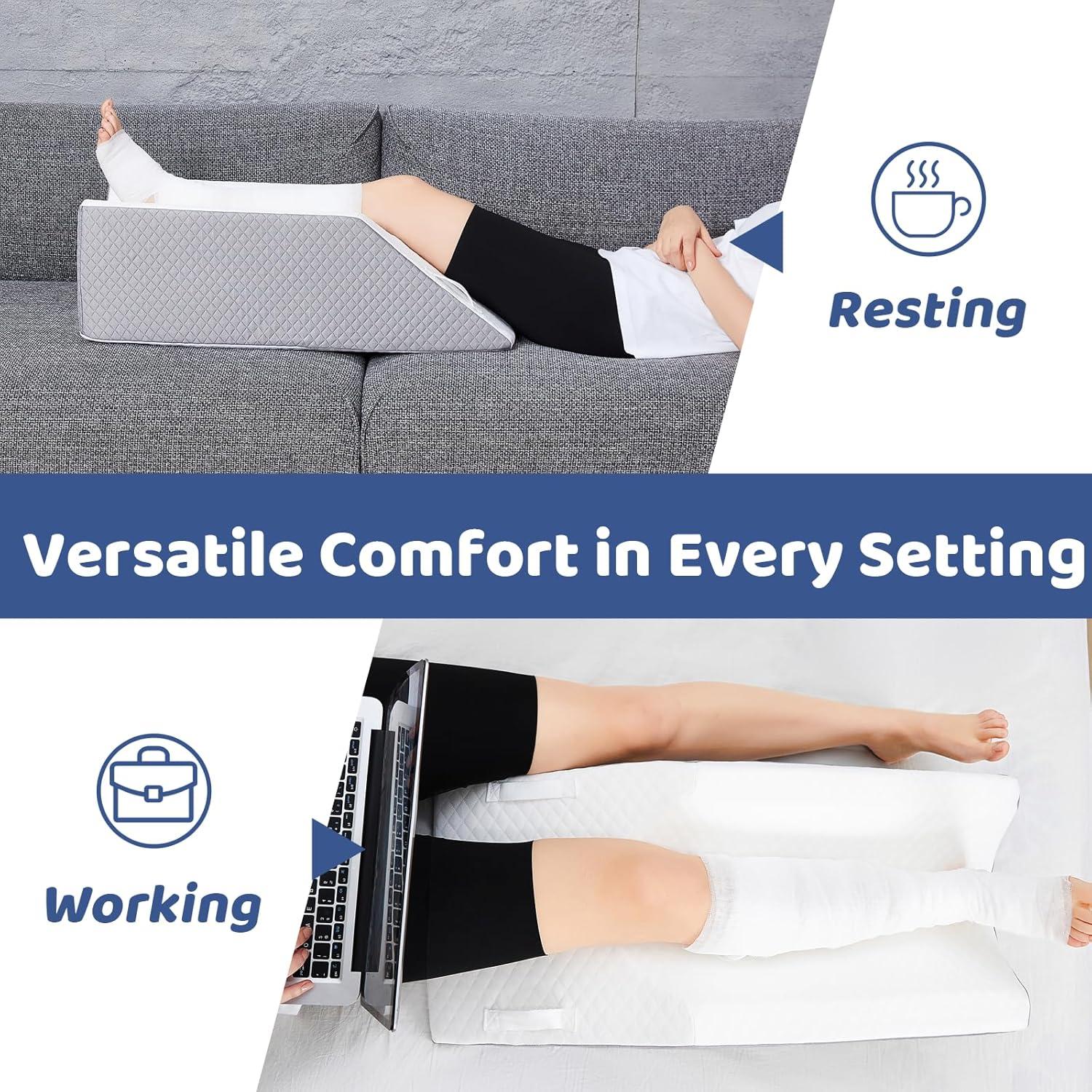 Almohada Elevadora de Piernas UJPFEO Espuma de Memoria