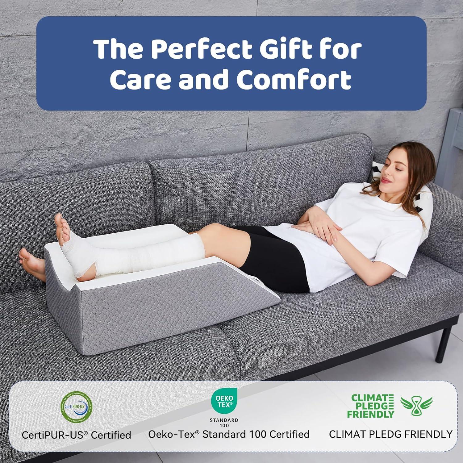 Almohada Elevadora de Piernas UJPFEO Espuma de Memoria