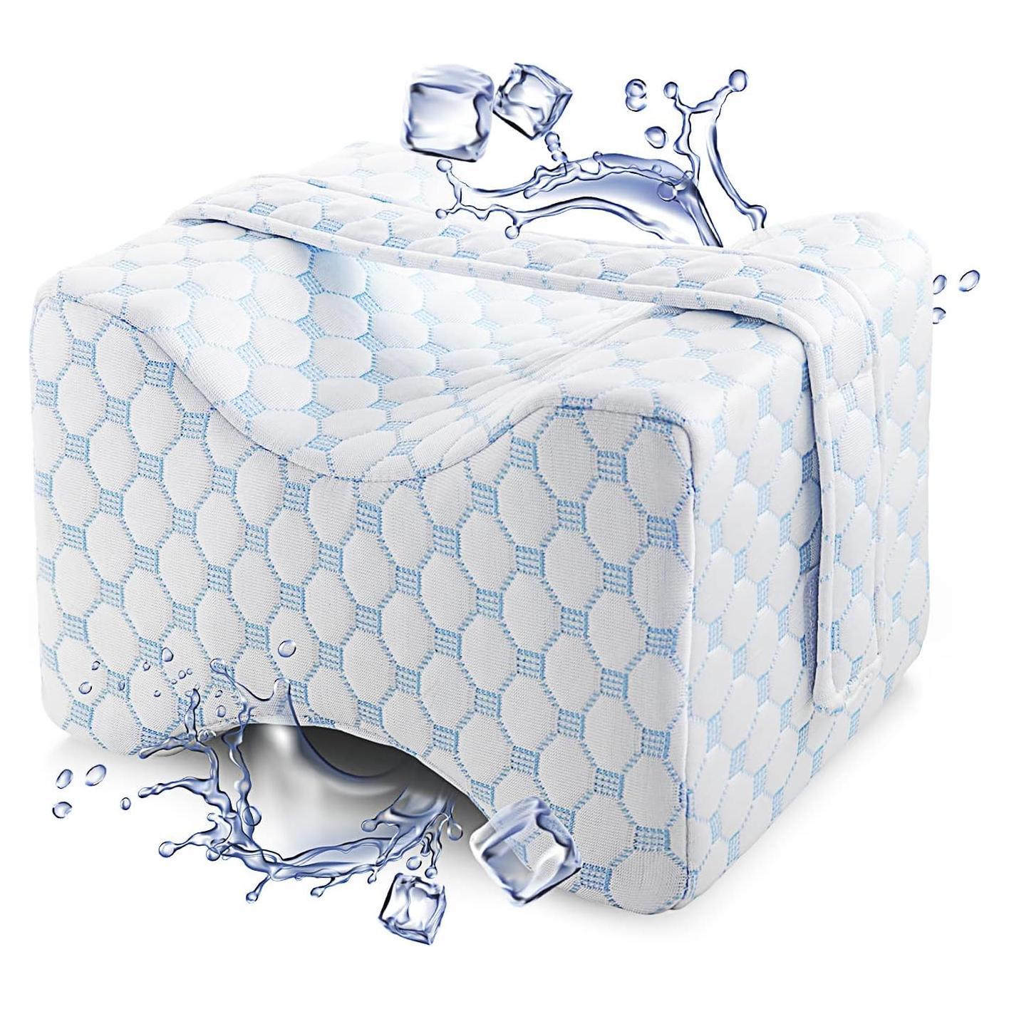 Almohada para Rodillas Nestl con Correa Ajustable - Soporte para Dormir de Lado