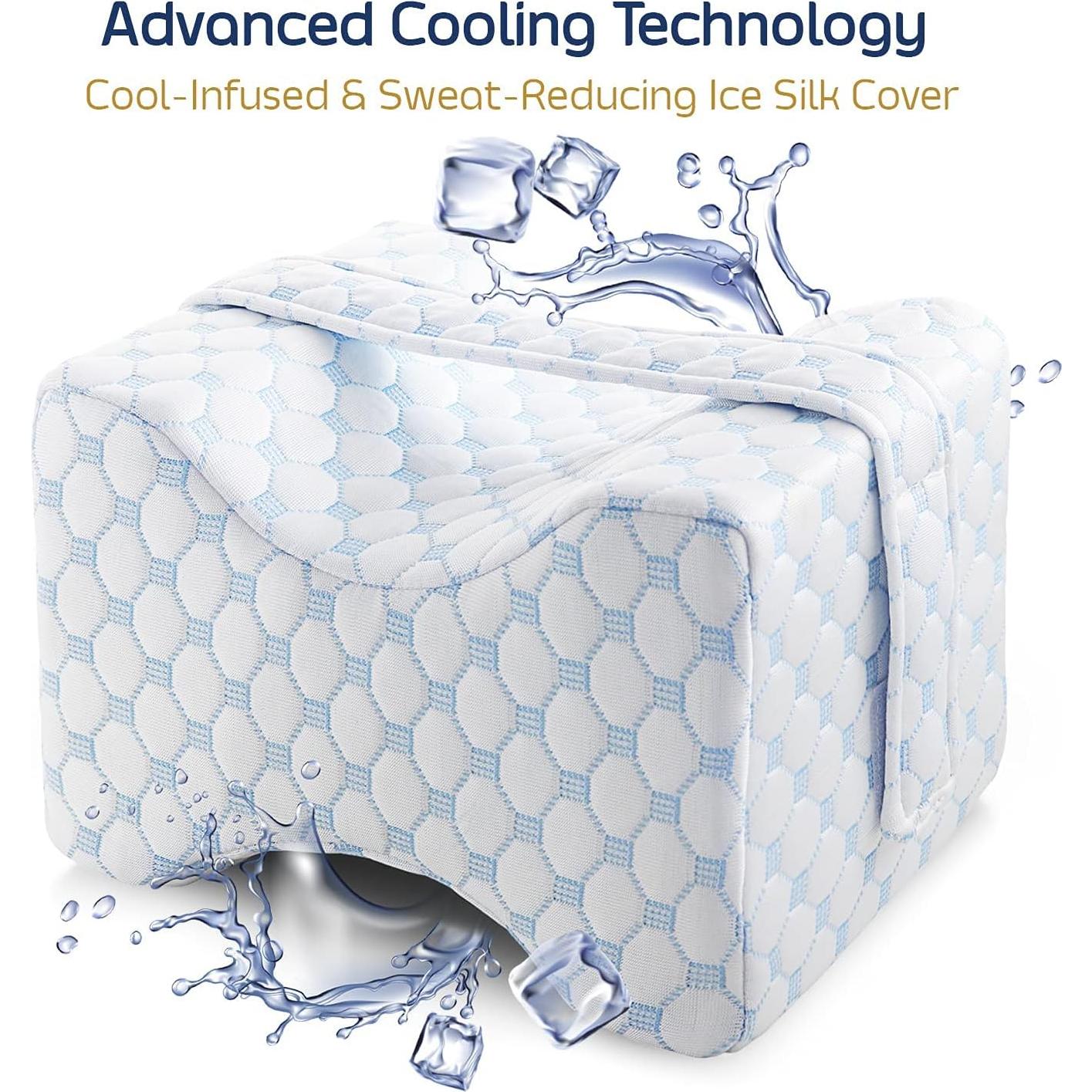 Almohada para Rodillas Nestl con Correa Ajustable - Soporte para Dormir de Lado