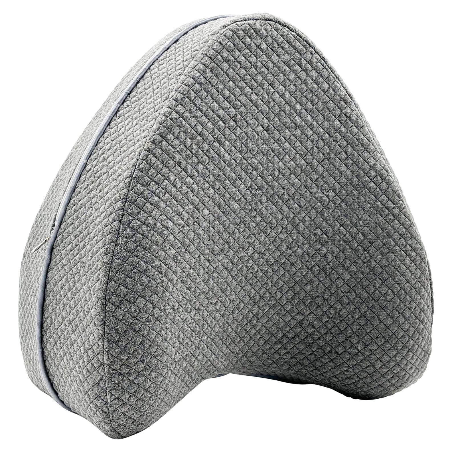 Funda de almohada LeoTube para soporte de piernas - Gris