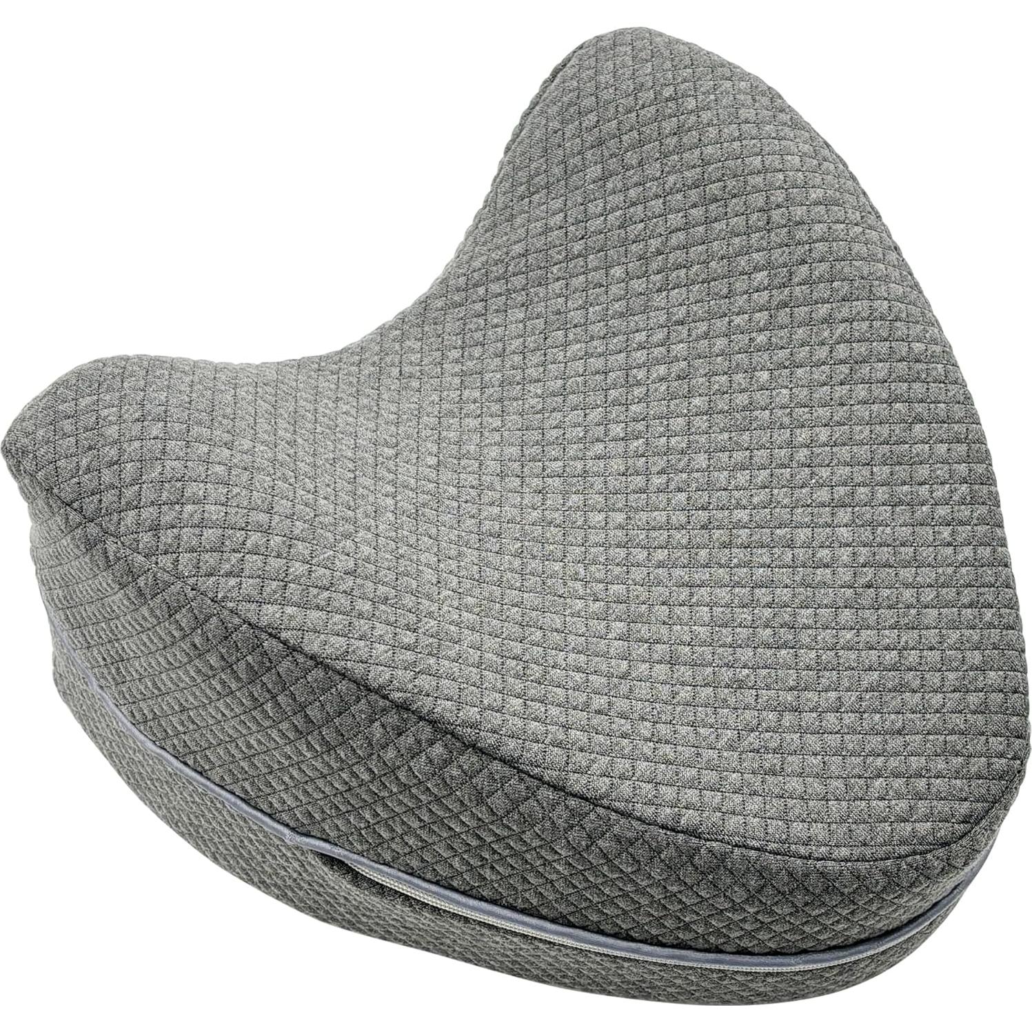 Funda de almohada LeoTube para soporte de piernas - Gris
