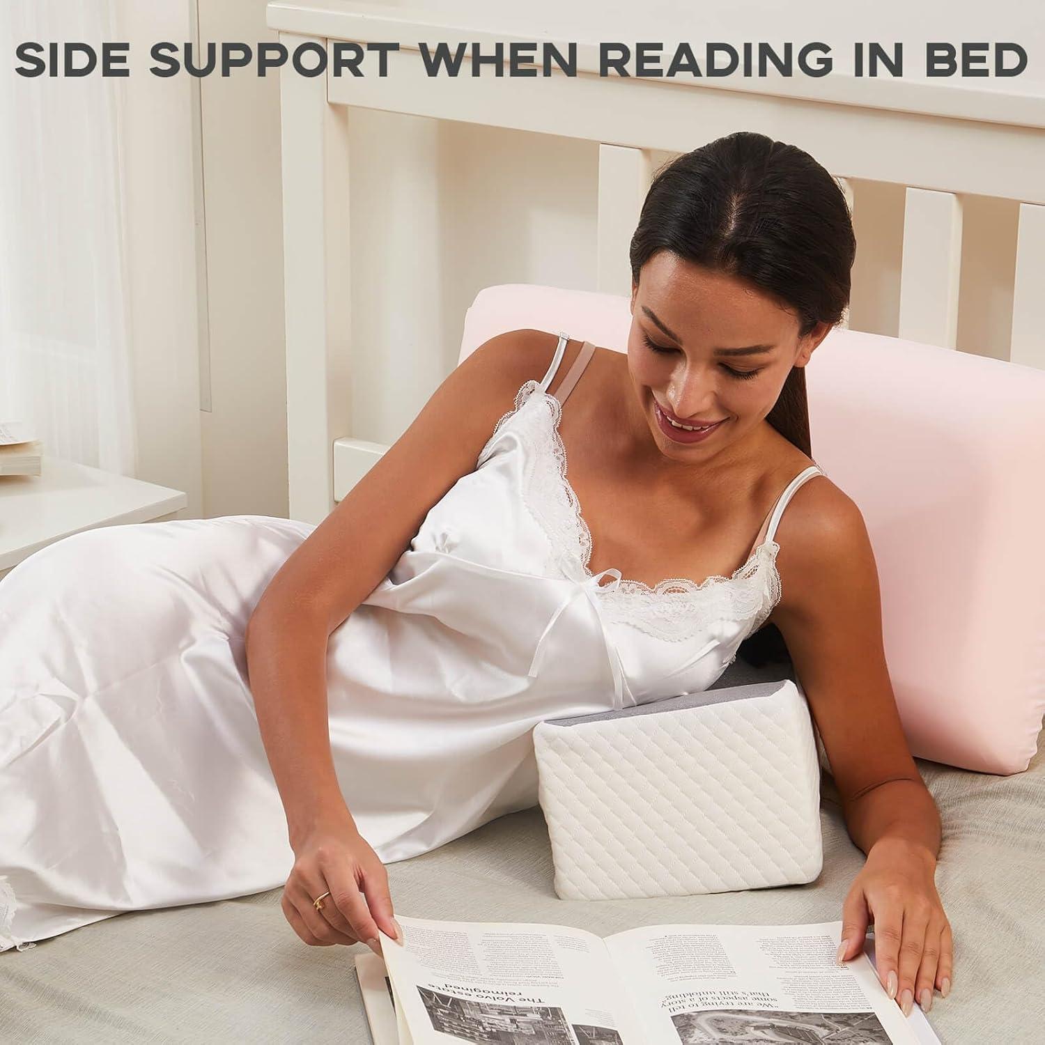 Almohada para Rodilla y Pierna Cooloo8 - Espuma Viscoelástica Gris