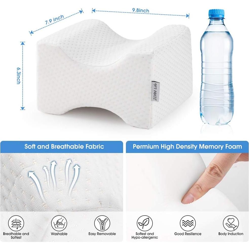 Almohada para Rodillas ZOAN Espuma Viscoelástica 24.9x20.1cm