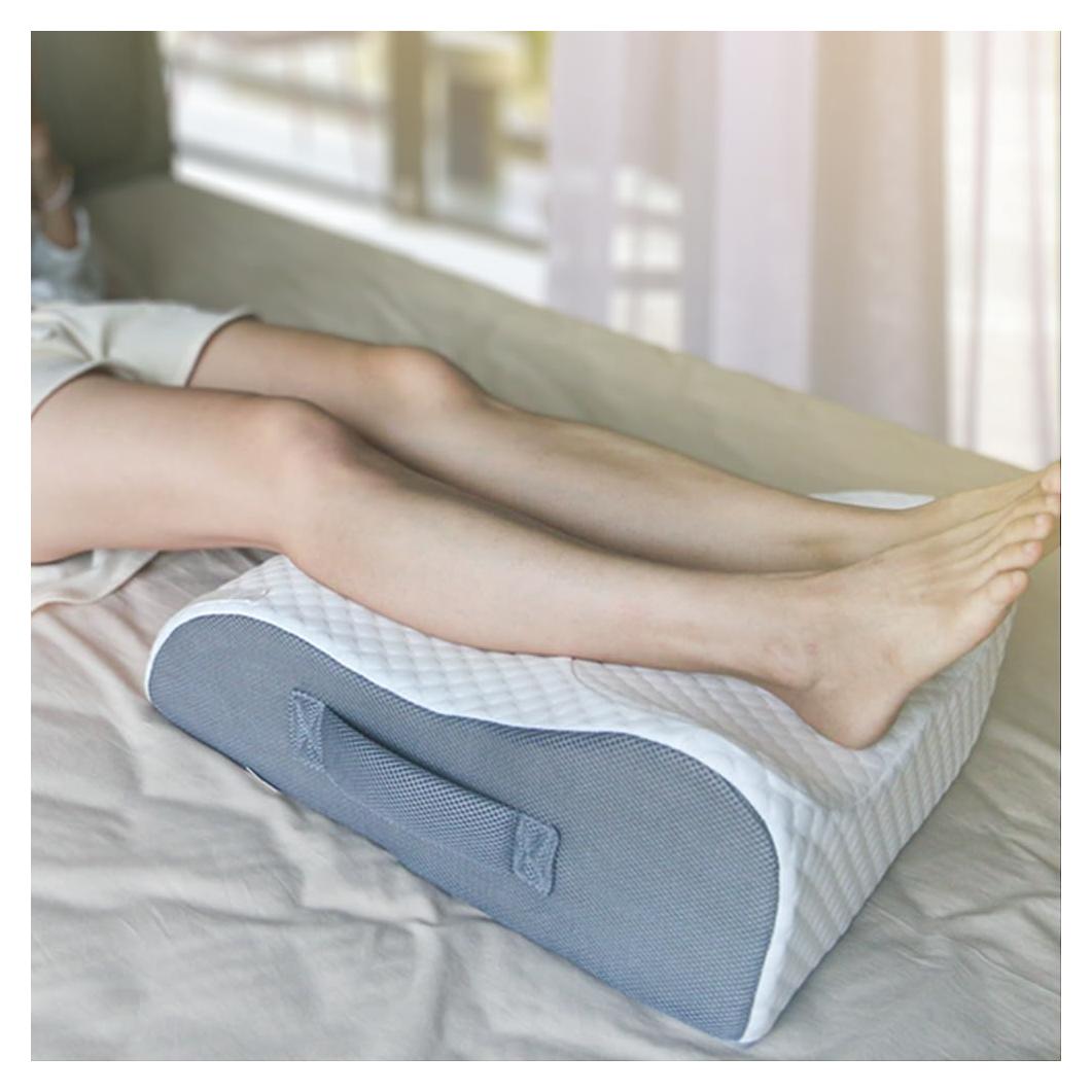 Almohada Elevadora de Piernas BlissfulNest Espuma Viscoelástica