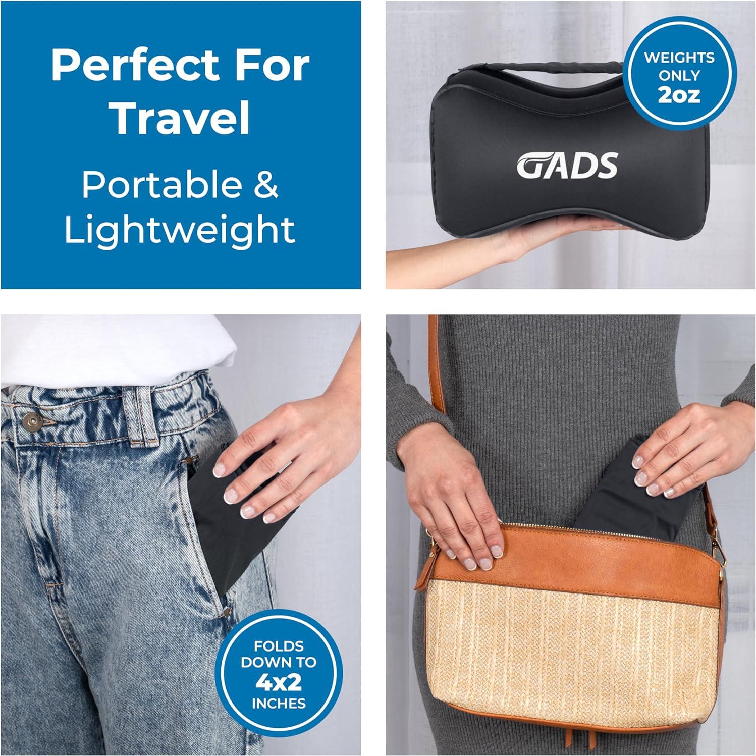 Almohada Inflable Gads para Rodilla y Espalda - Alivio Dolor