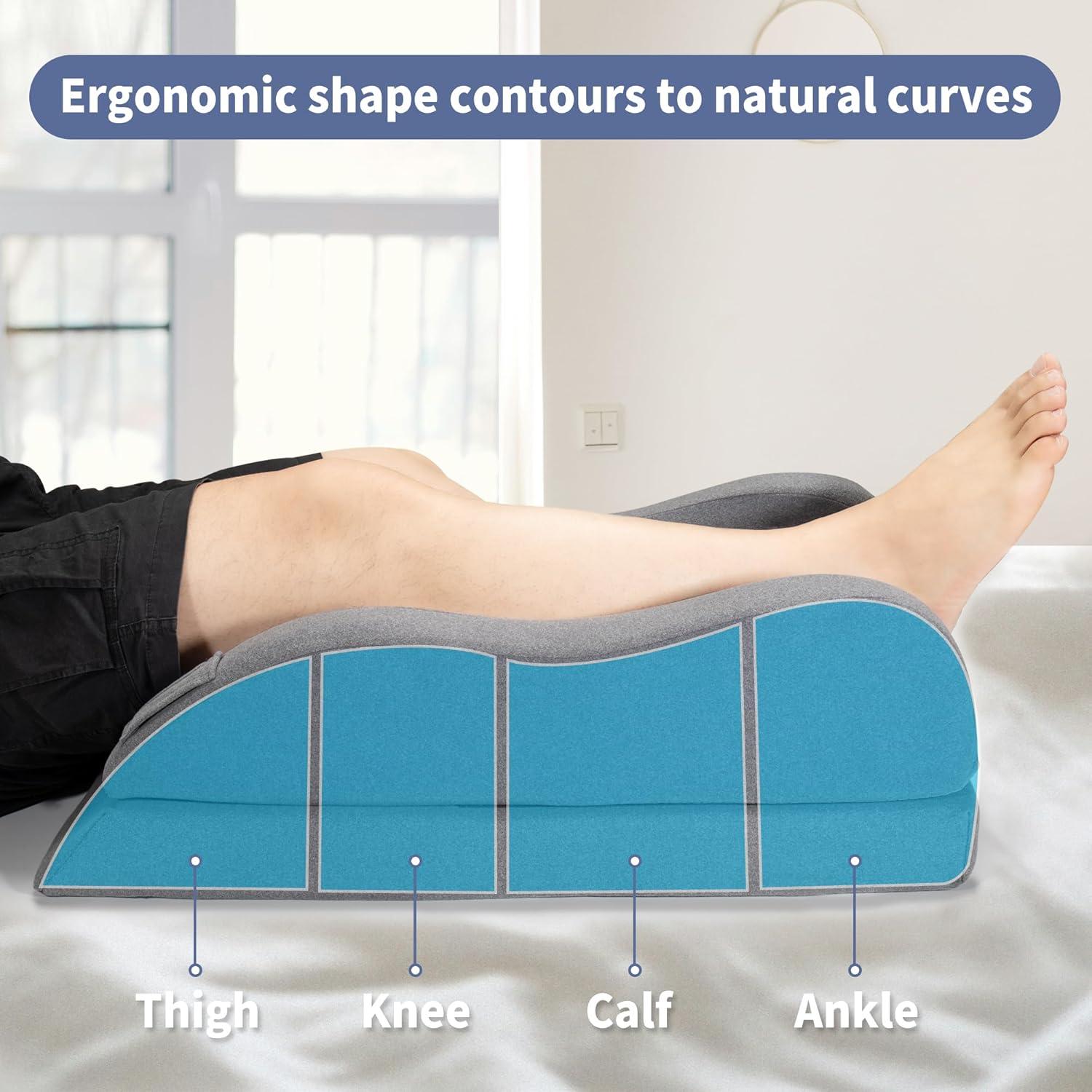 Almohada Elevadora de Piernas Itcozy LP4 Espuma Viscoelástica