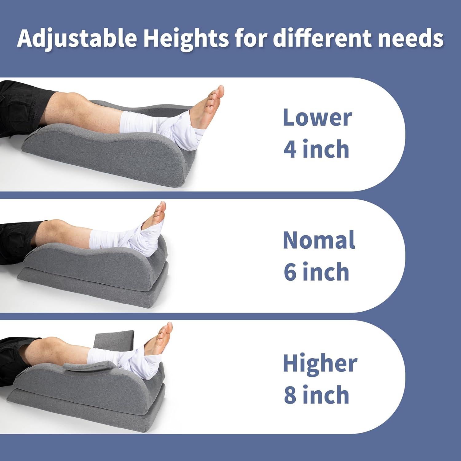 Almohada Elevadora de Piernas Itcozy LP4 Espuma Viscoelástica