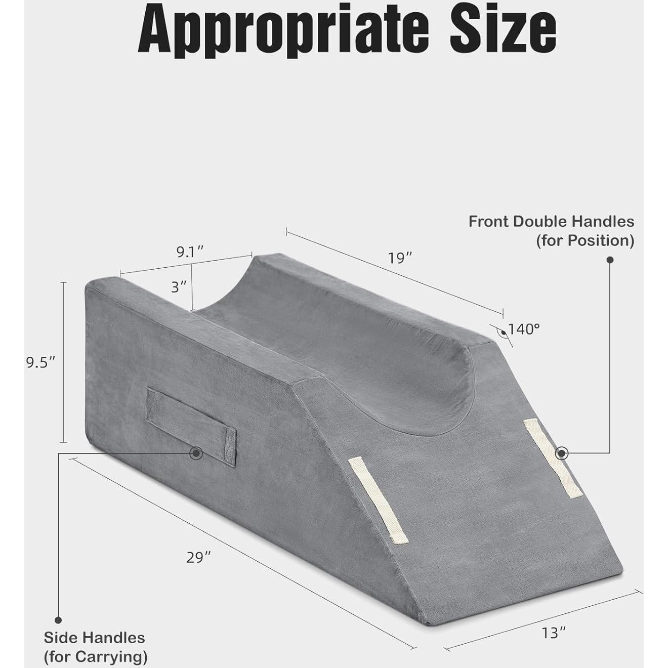 Almohada Elevadora para Pierna LightEase Espuma Viscoelástica